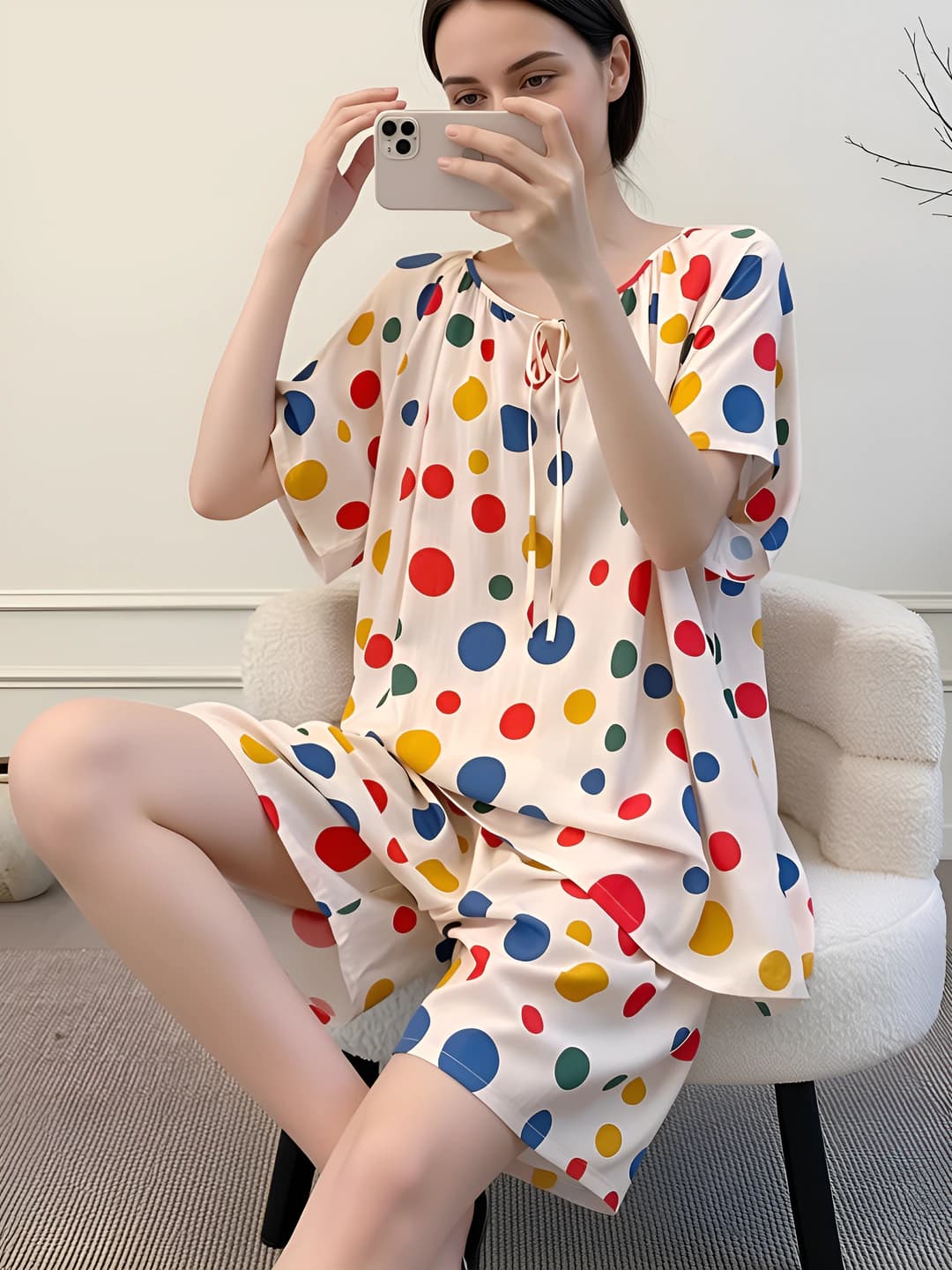 509 Multicolour Polka Dot