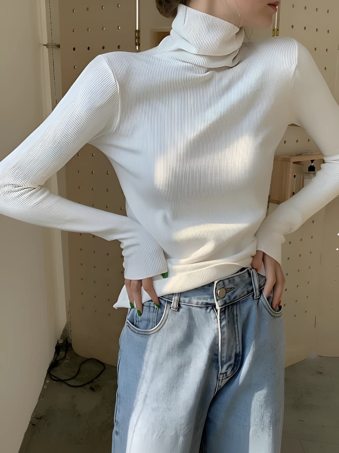 White