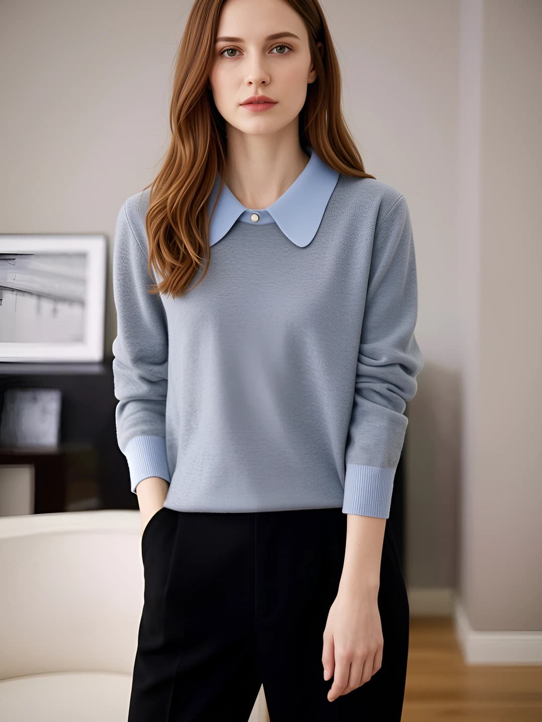 Grey (blue collar)