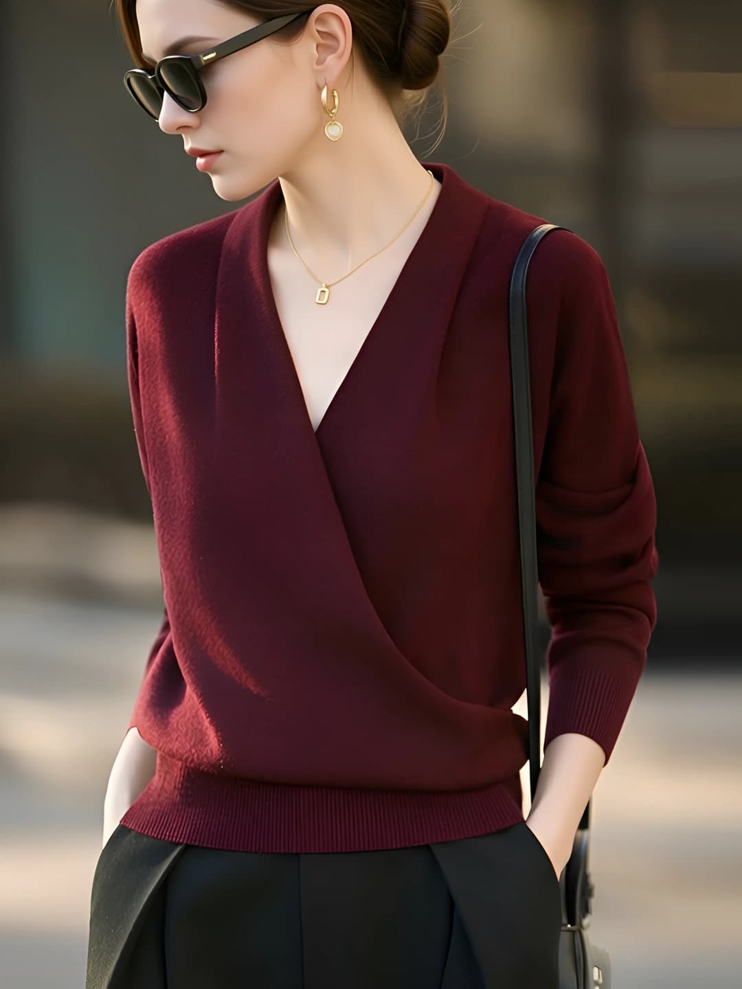 Dark wine red