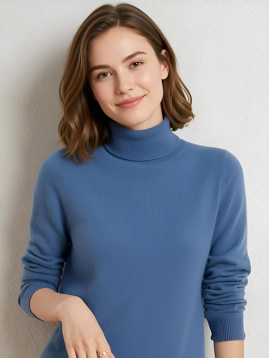 Hazy blue