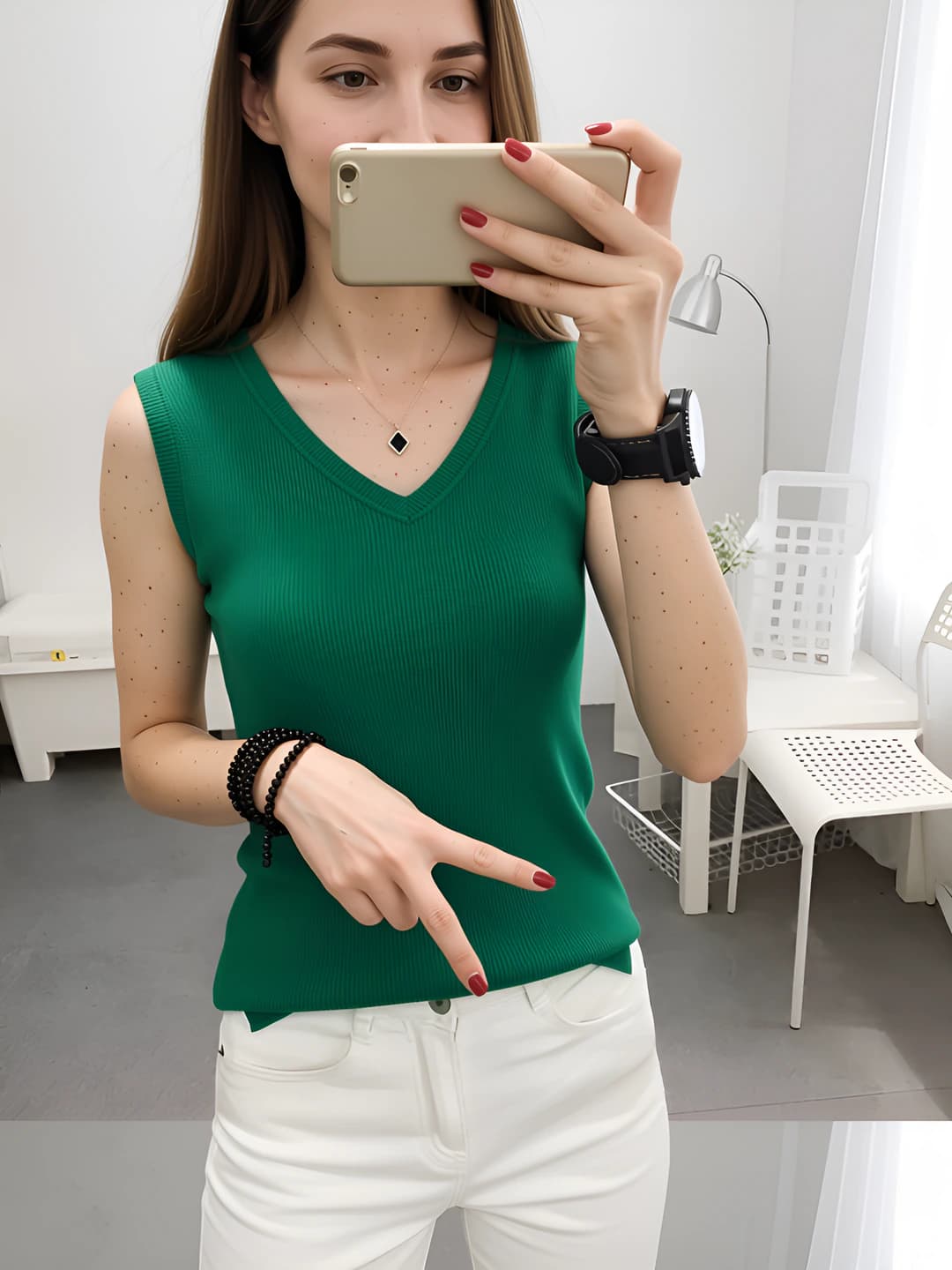 Green, 32 cm