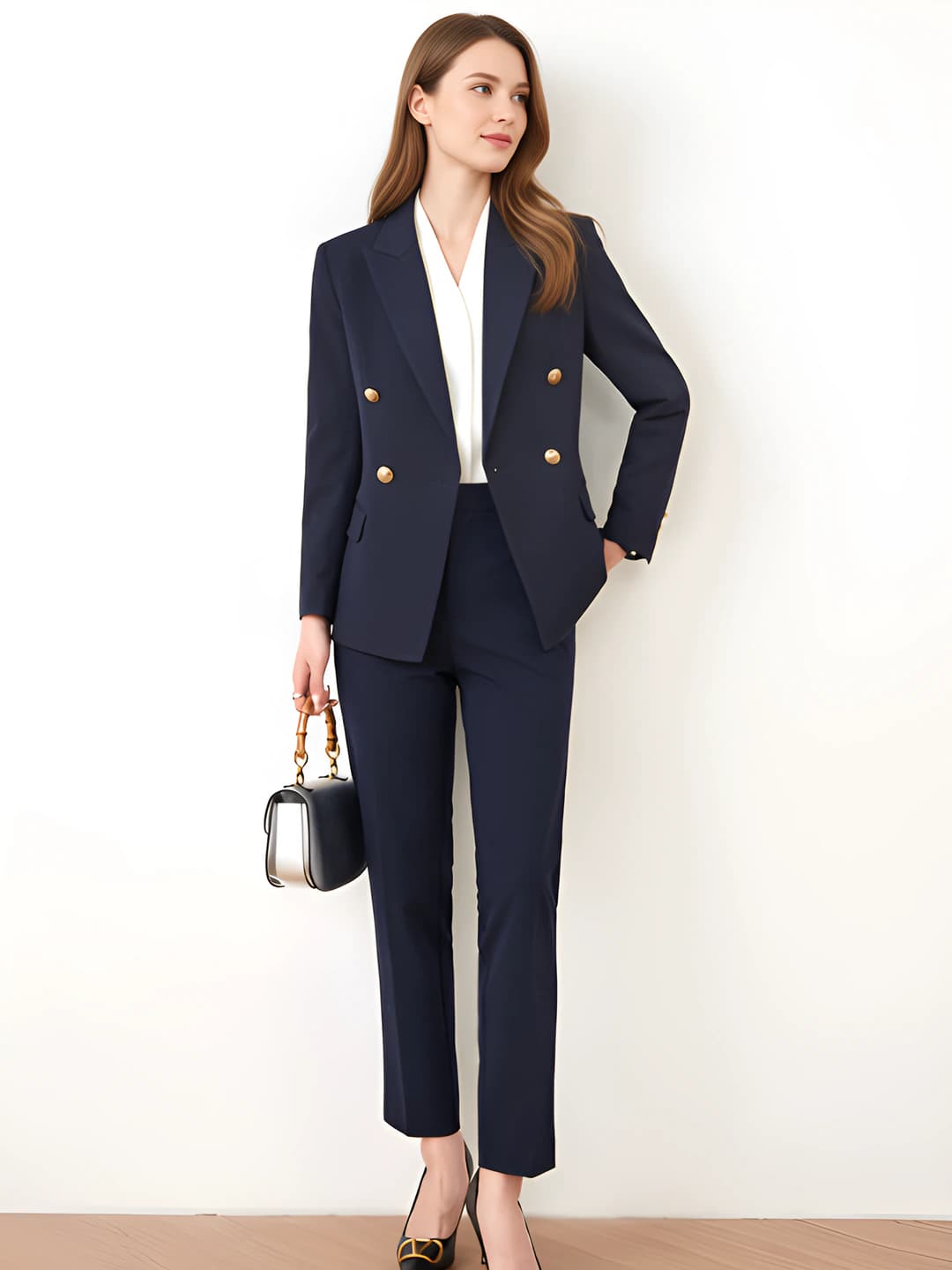 Navy suit + pants