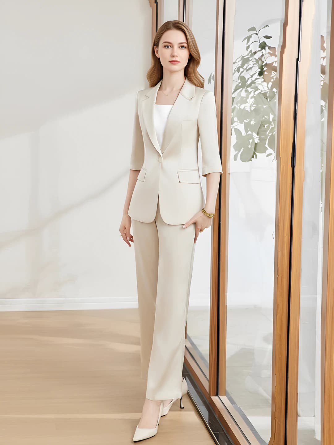 White trousers