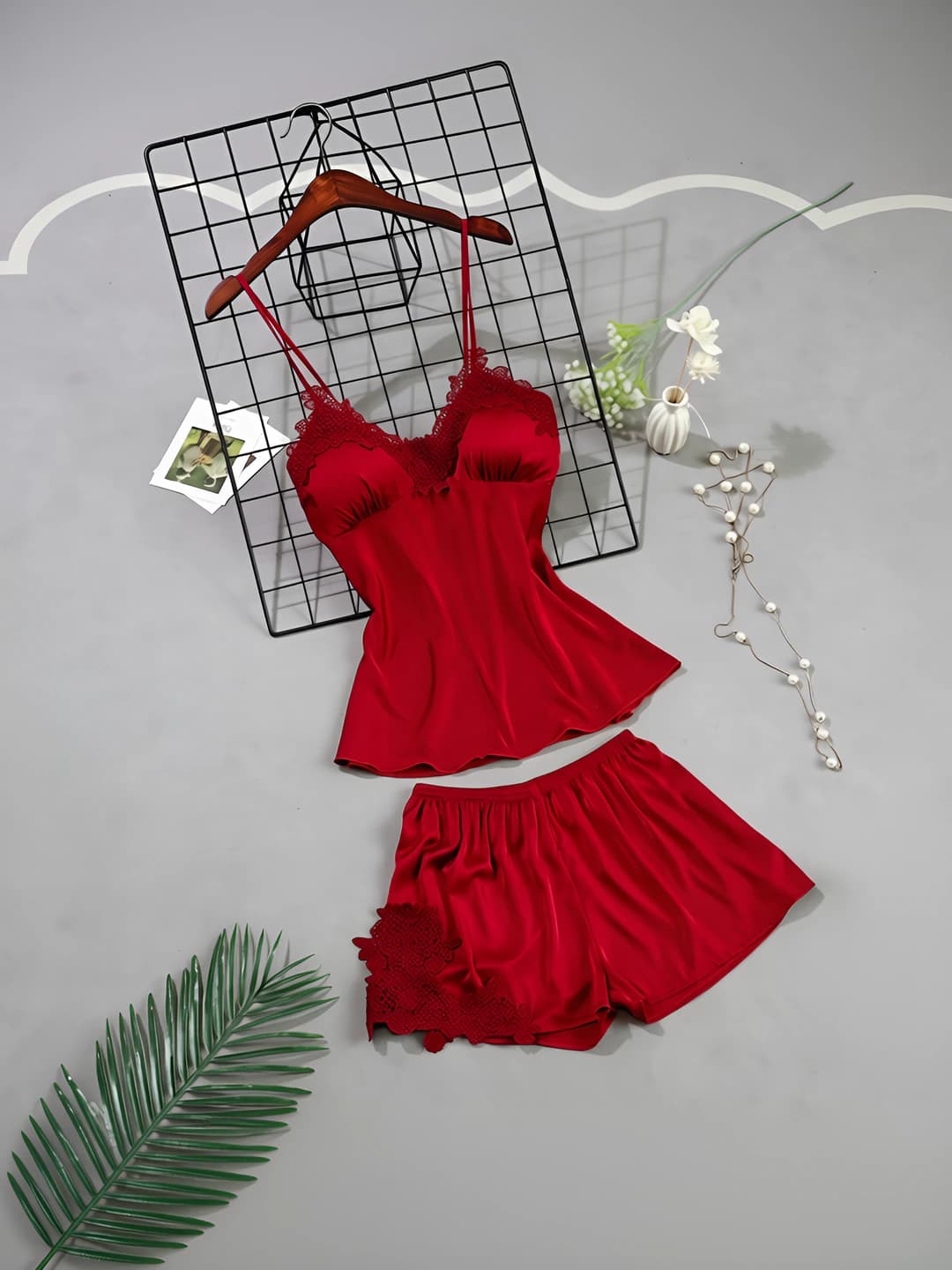 Wine red (1801 Spaghetti shorts)
