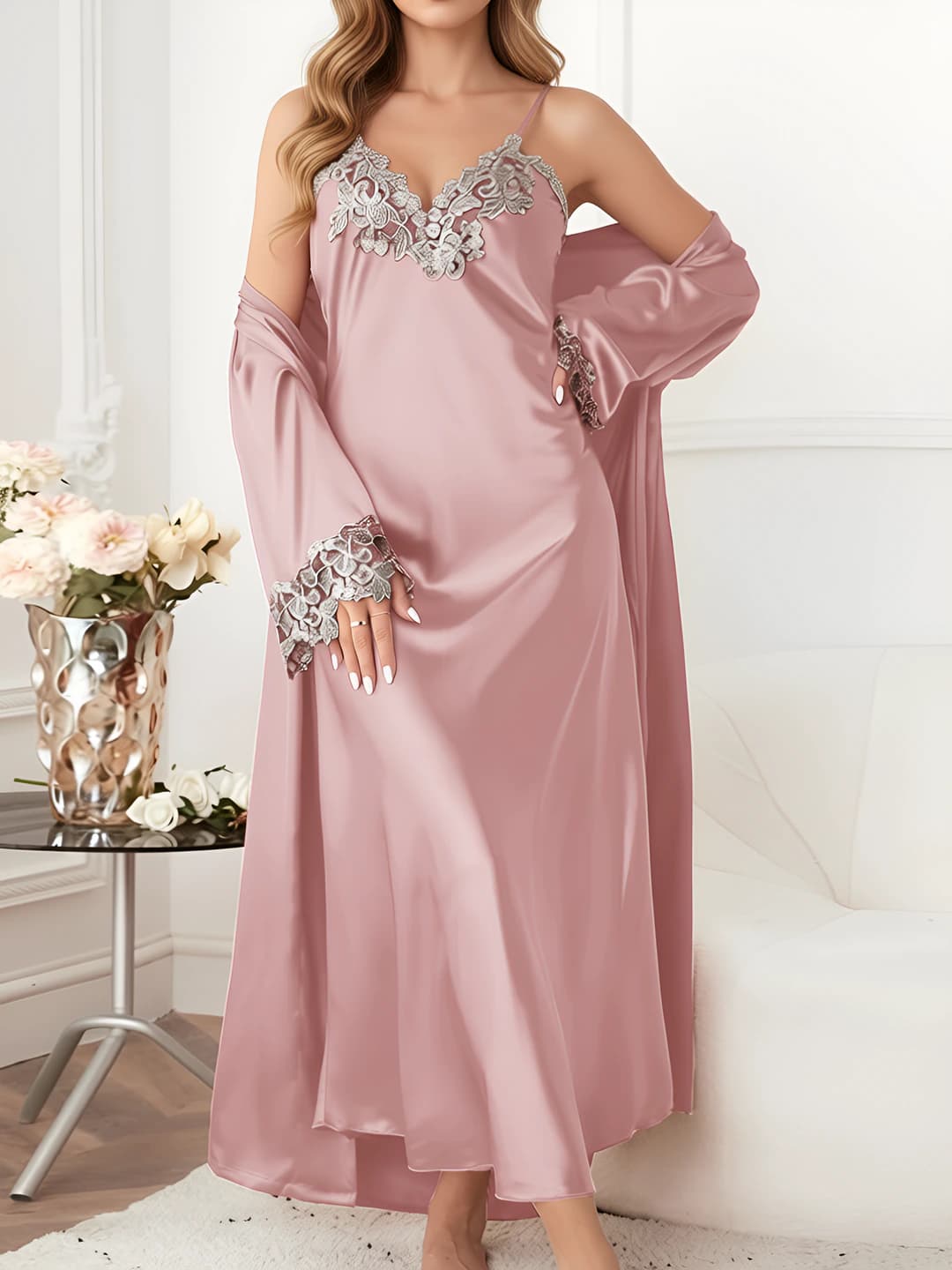 Lotus pink 2-piece set