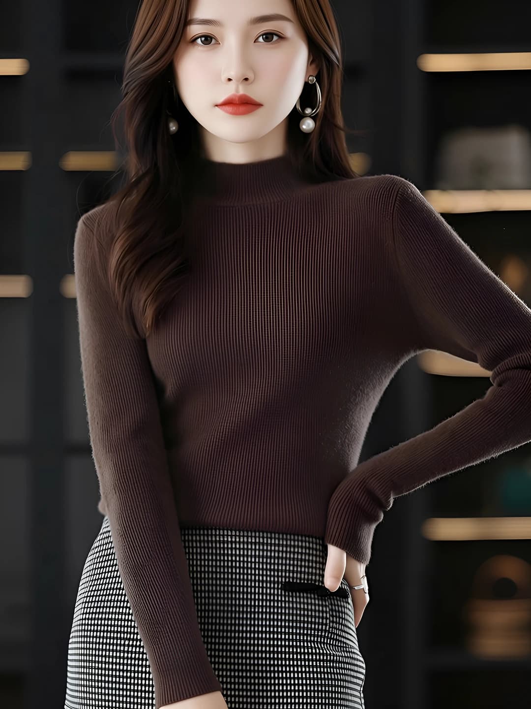 Dark coffee