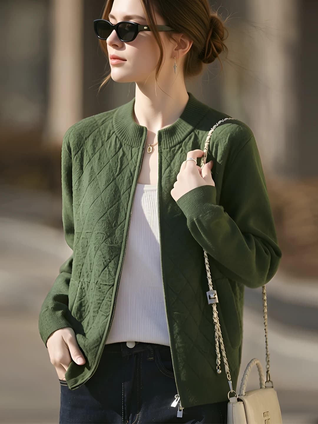 Olive green