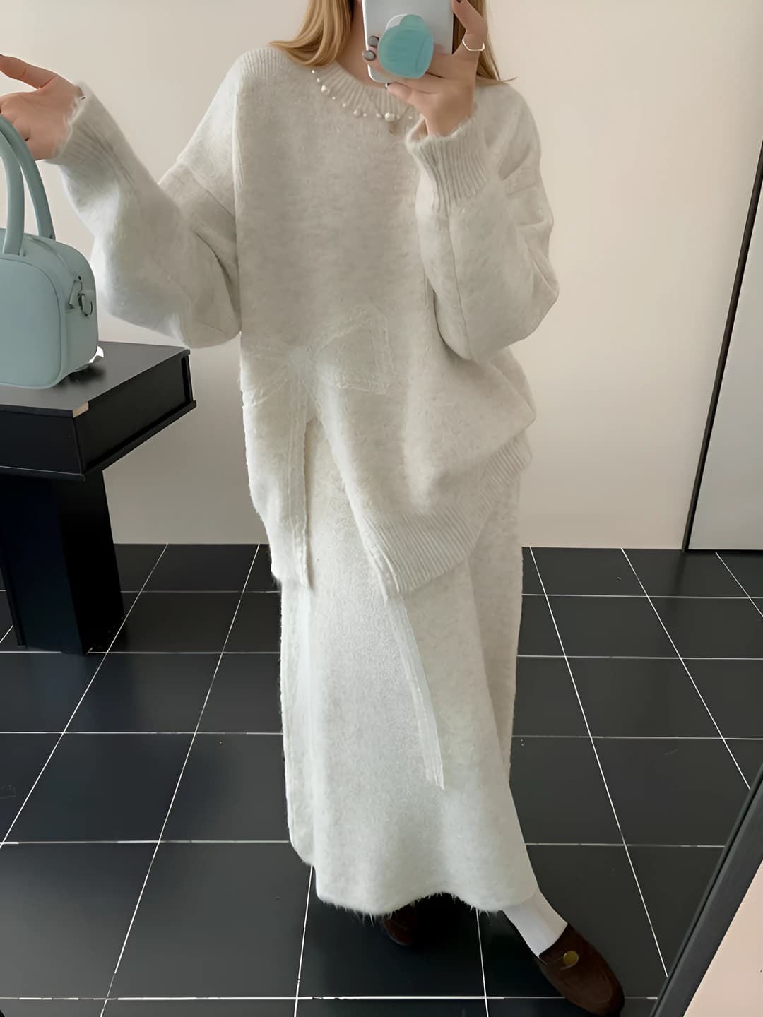O'rik rang (kurtka+skirt)