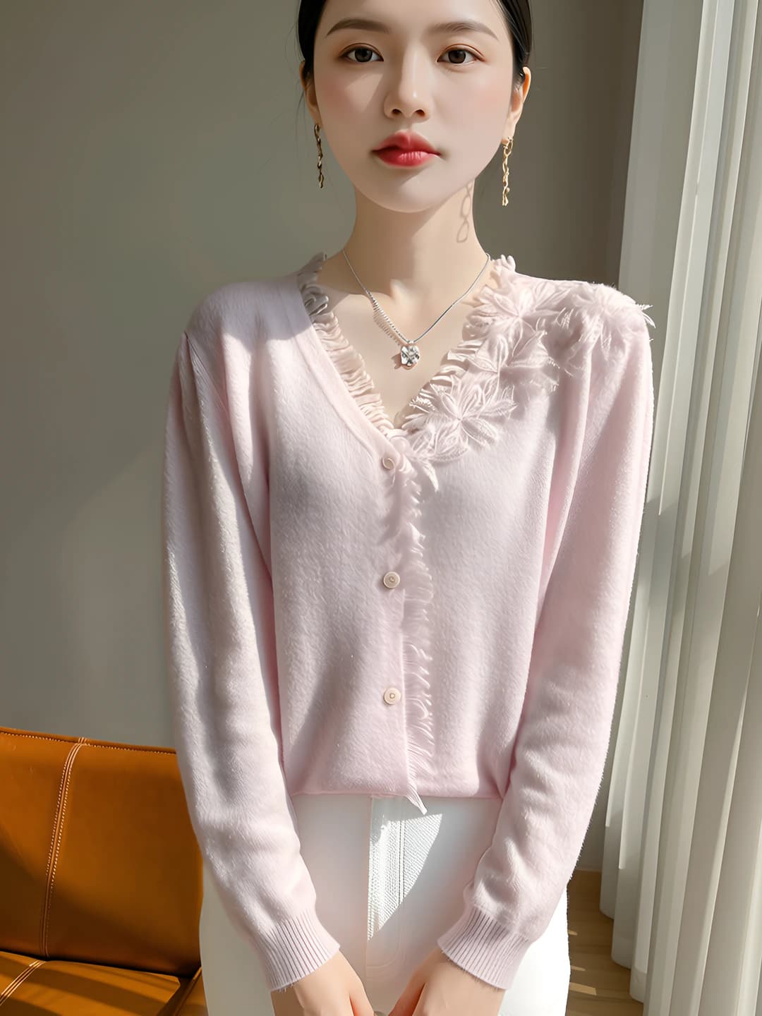 0.5" thin strap, pink, 1 pc