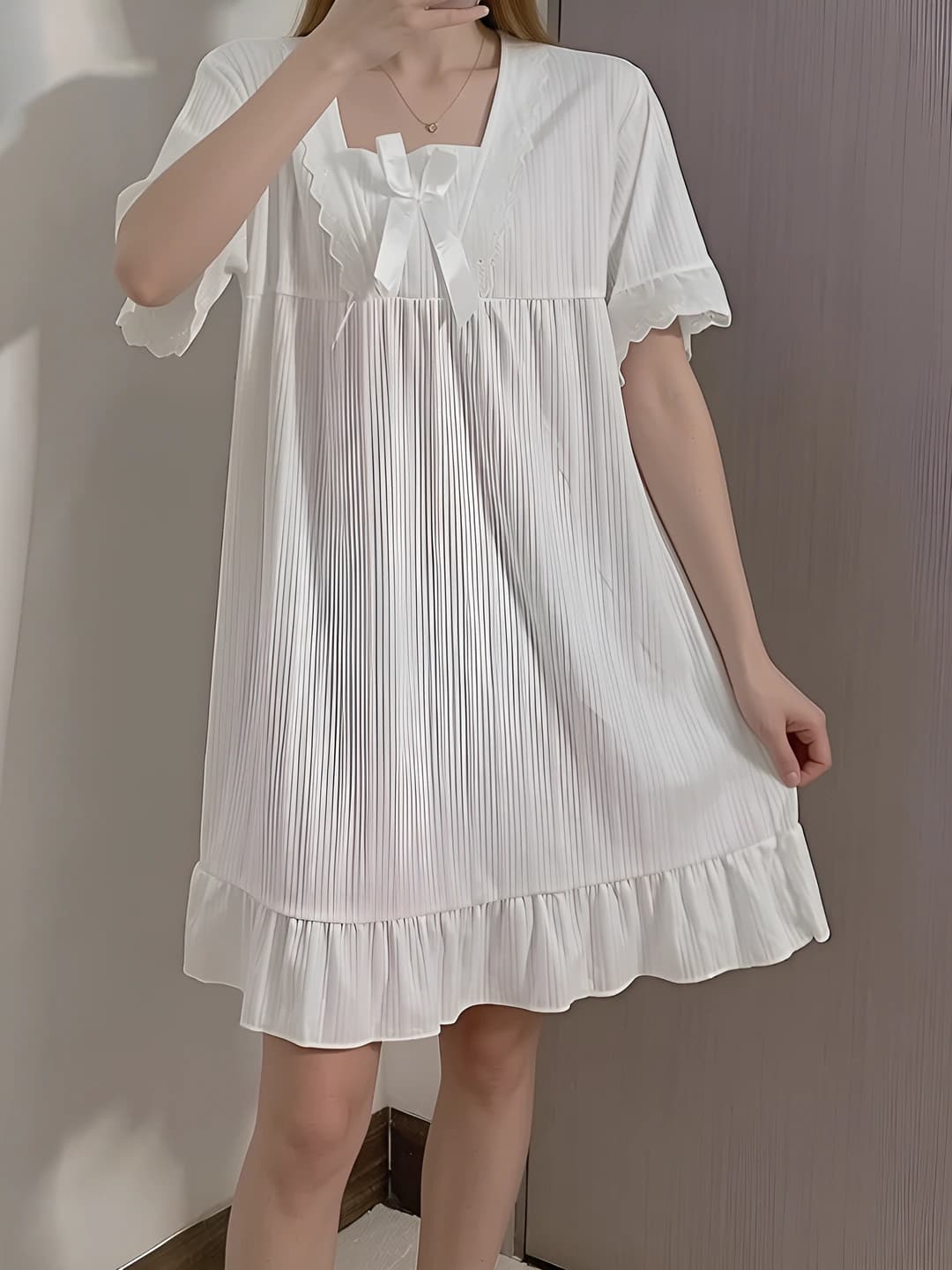 123 white dress