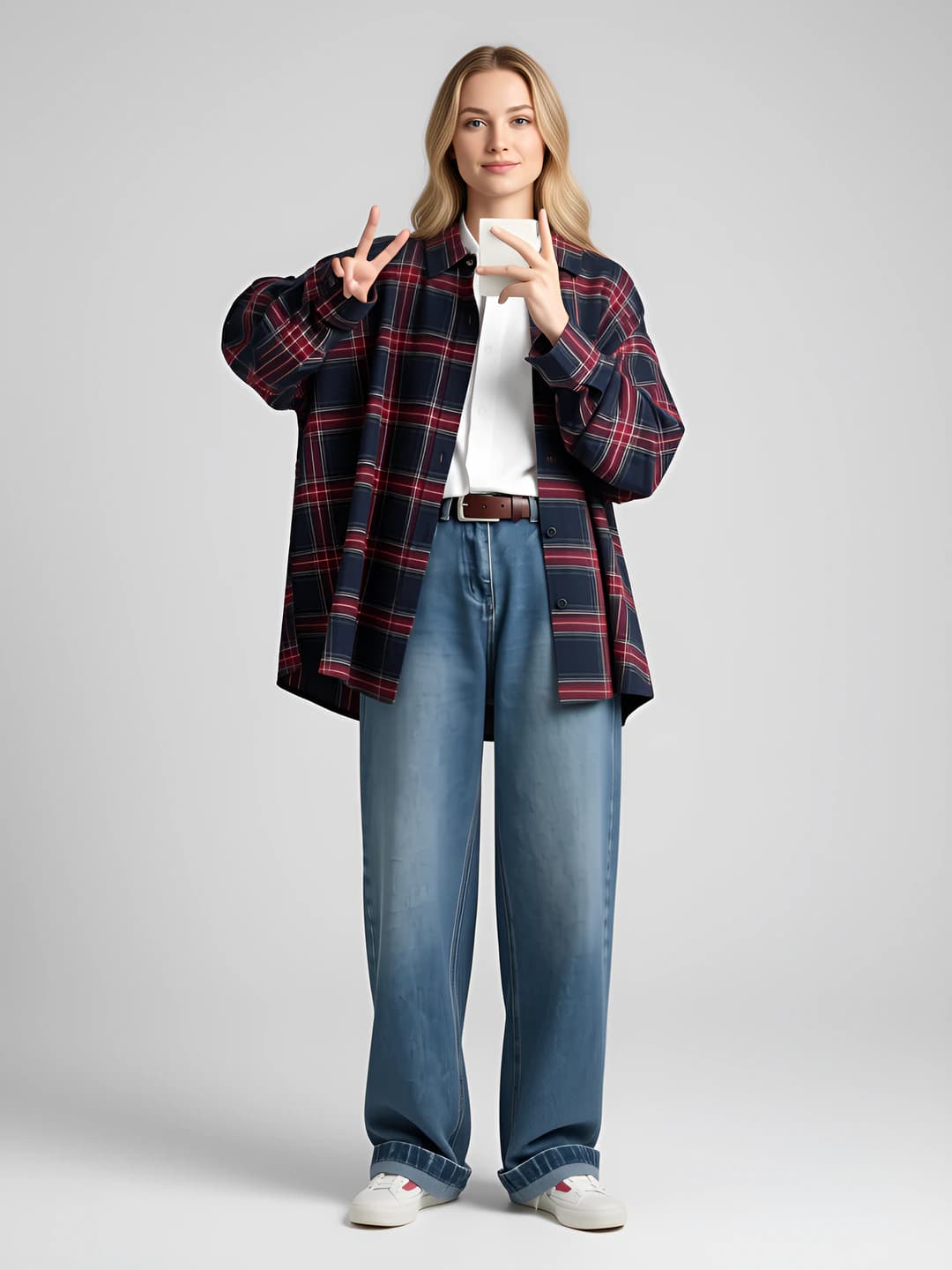 Red plaid