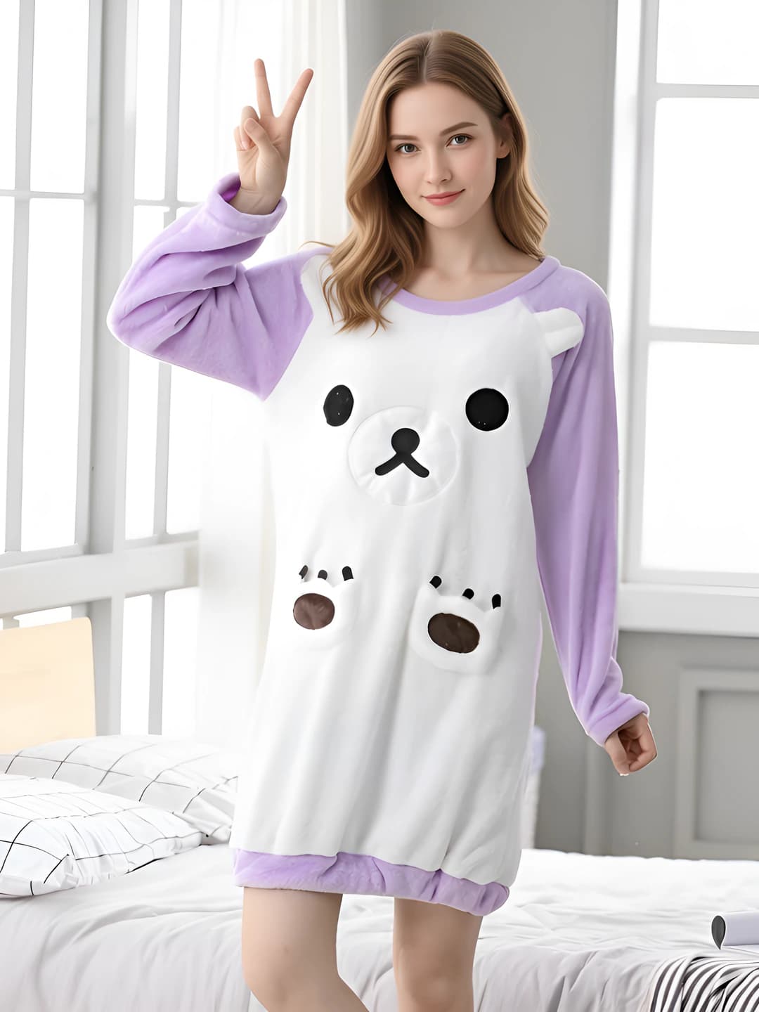 Purple bear