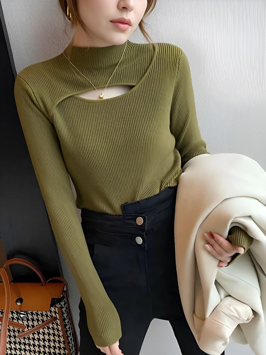 Teal olive green