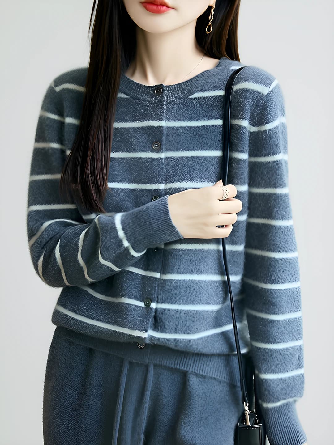 Dark gray + white