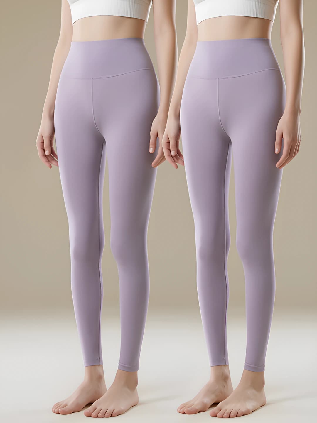 Purple, 2 pcs, high waist, 10A antibacterial