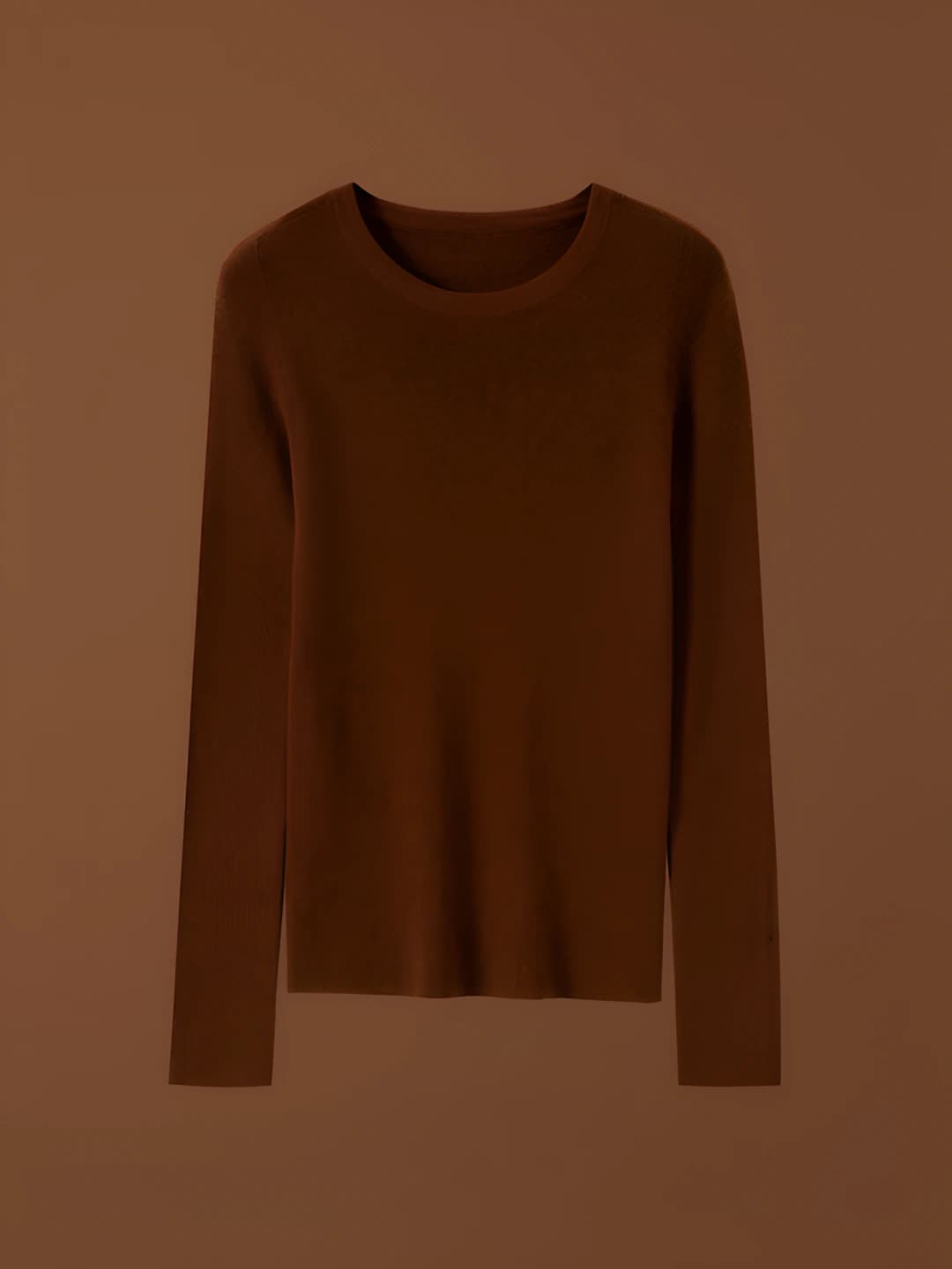 Medium coffee (Round neck, dense)