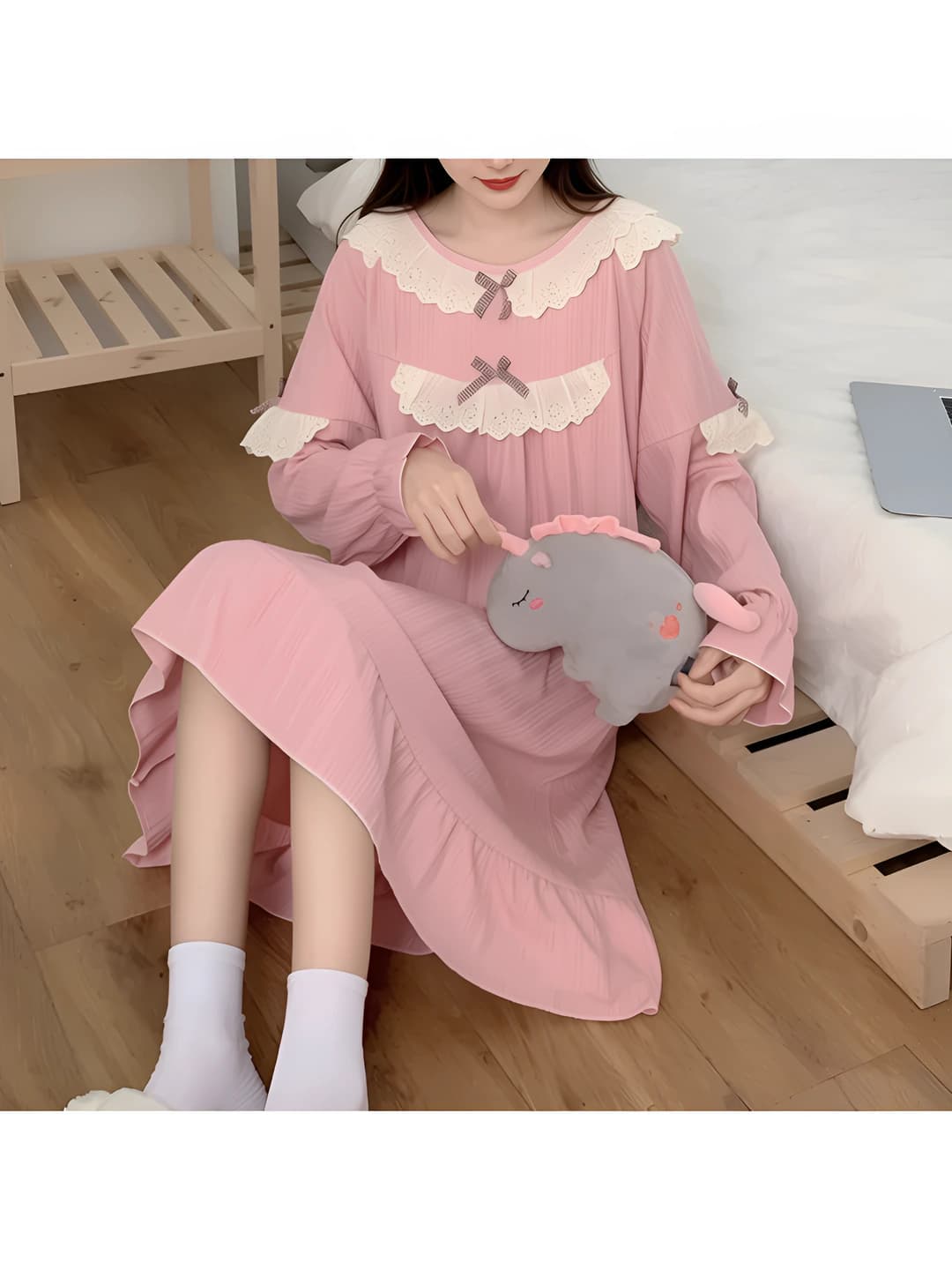 127# pink (with chest pad)