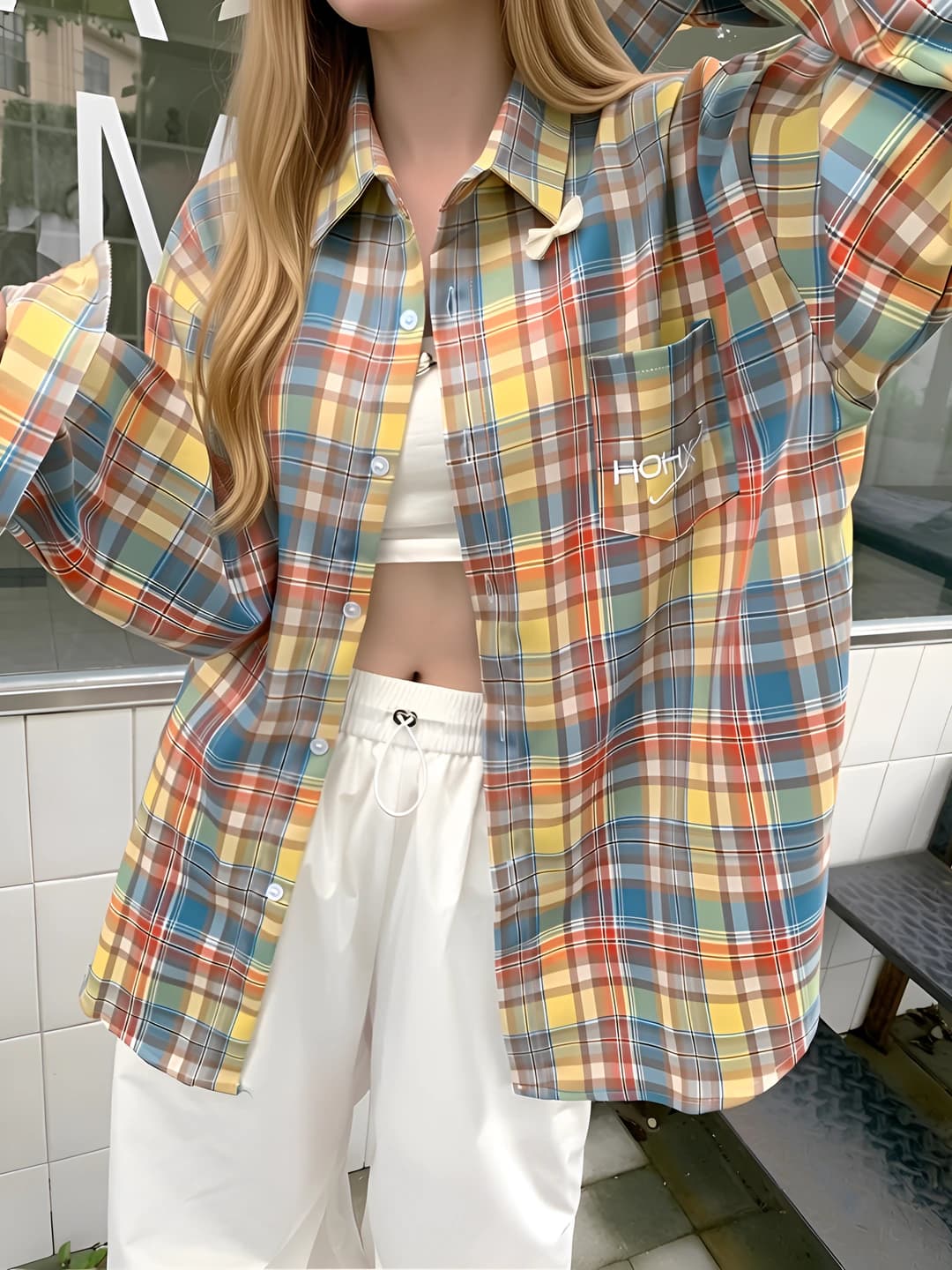 Multicolour plaid