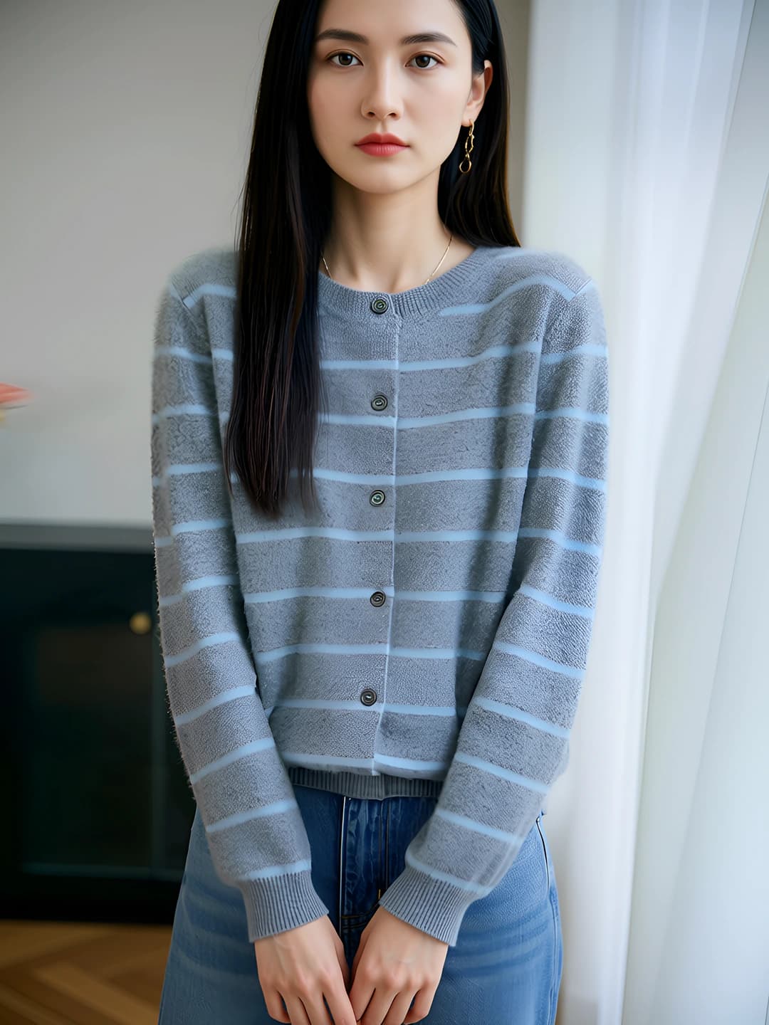 Medium Gray + Blue