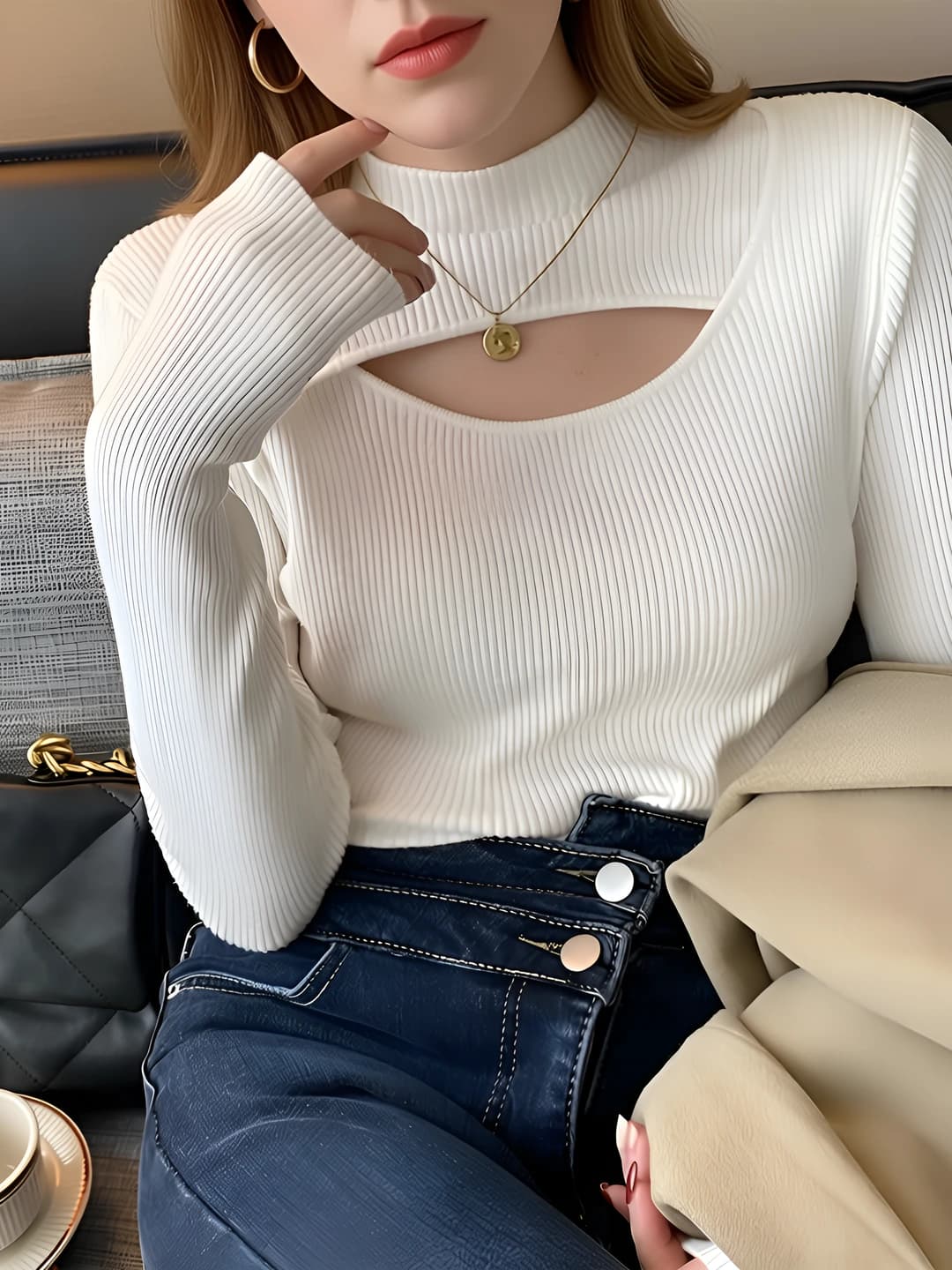 White T-shirt