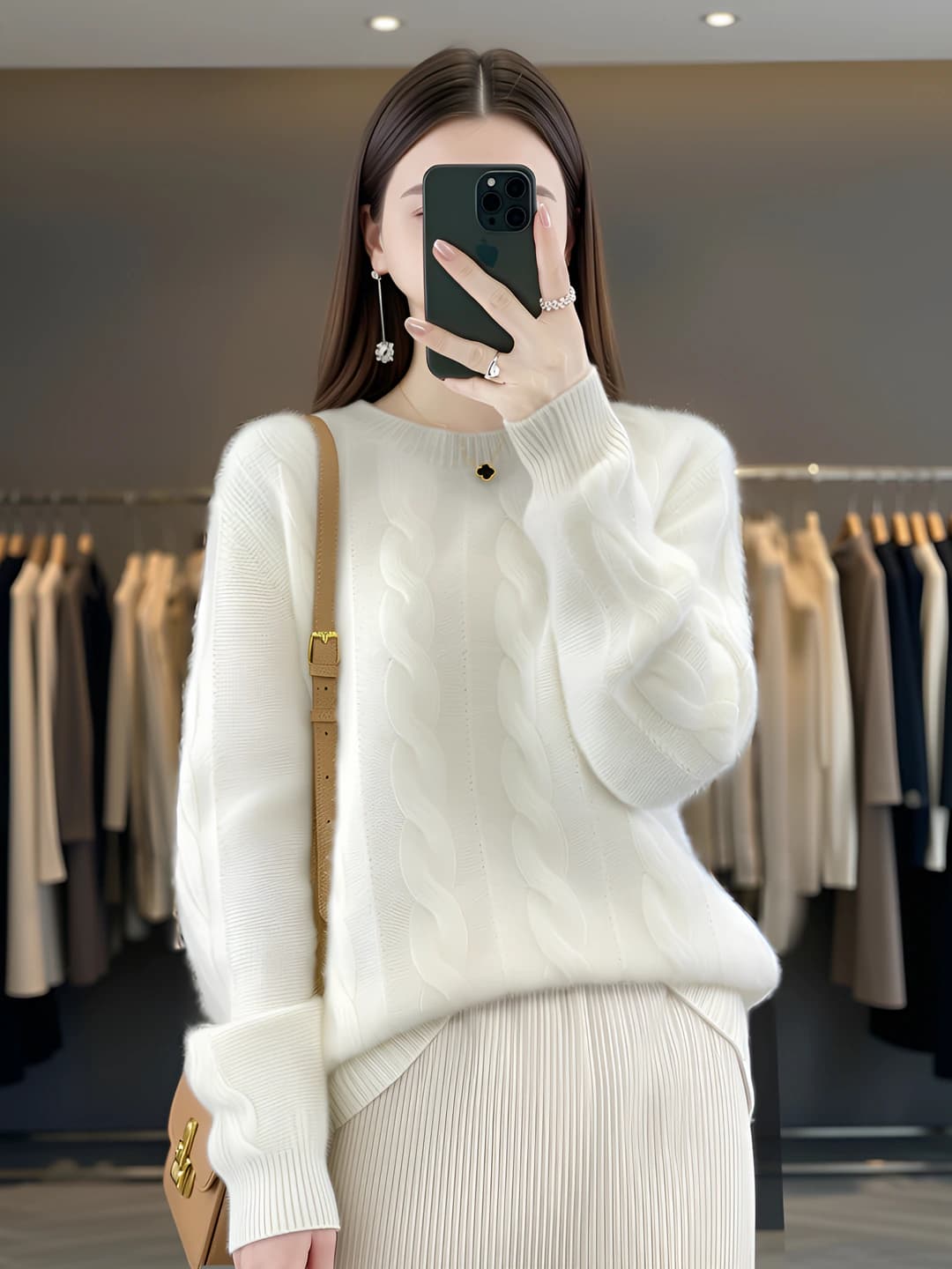 Cream white