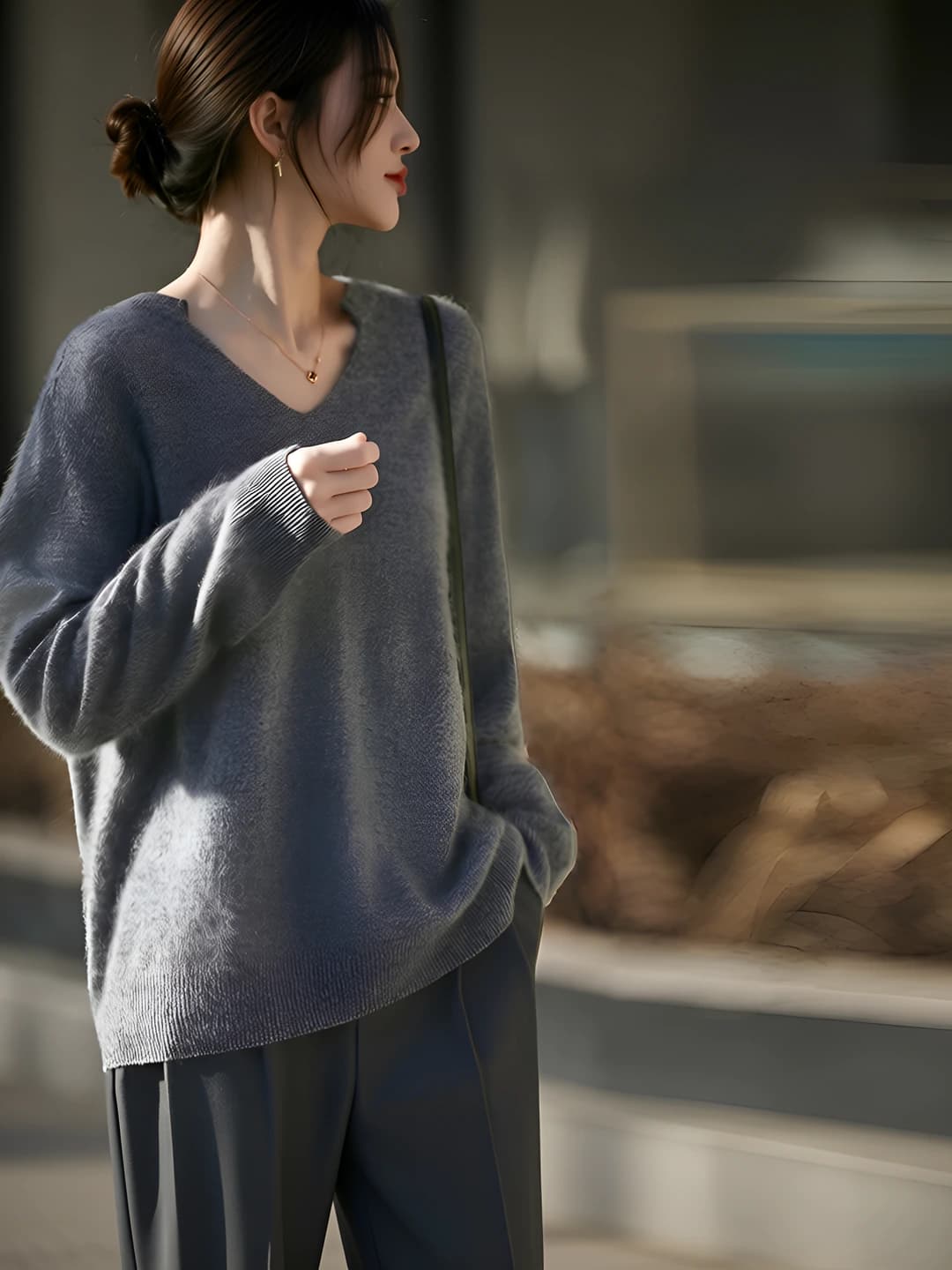 Misty grey