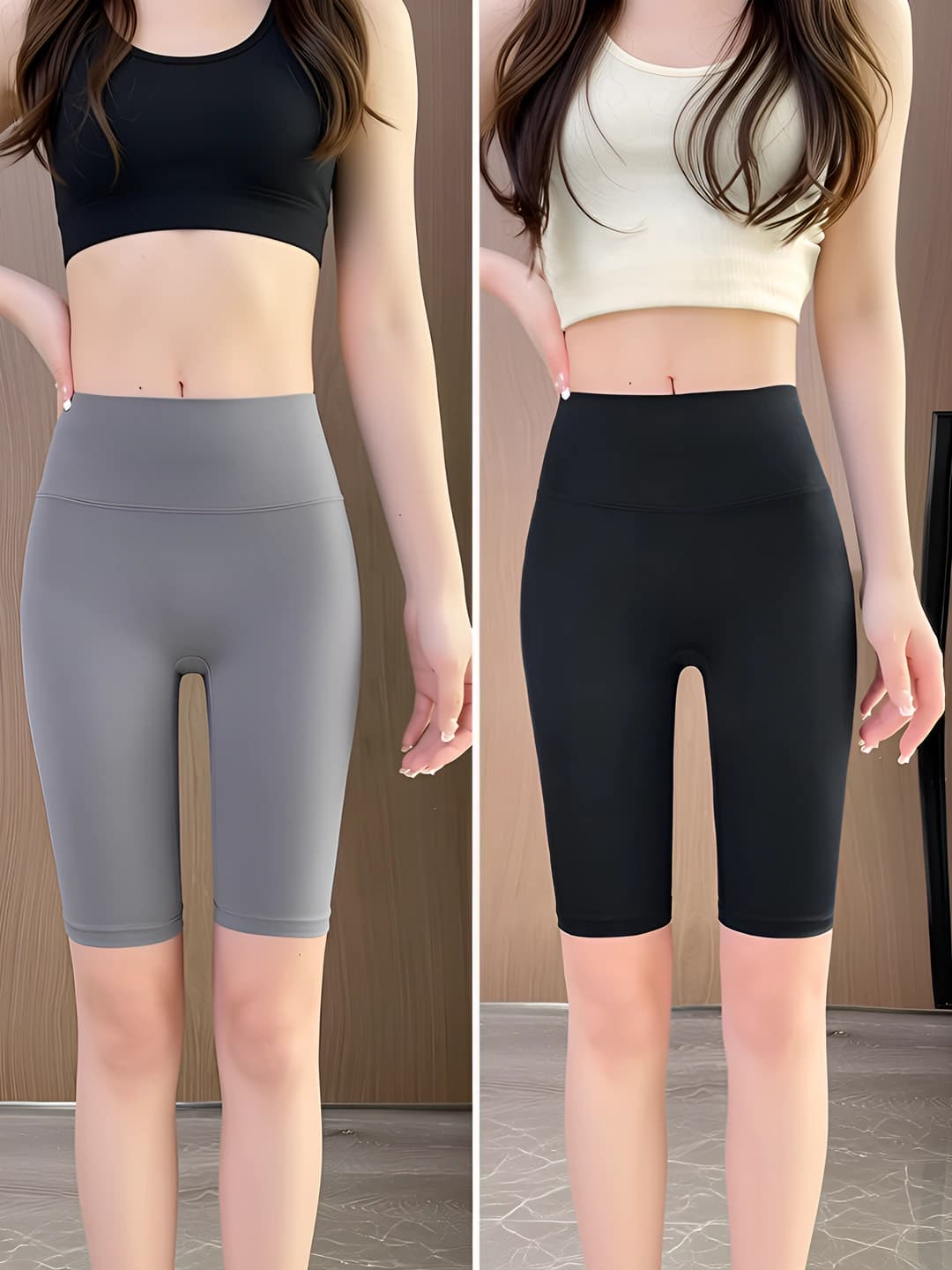 Black + Grey, 2 pcs