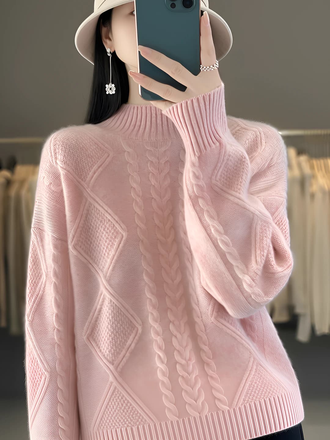 Floral pink