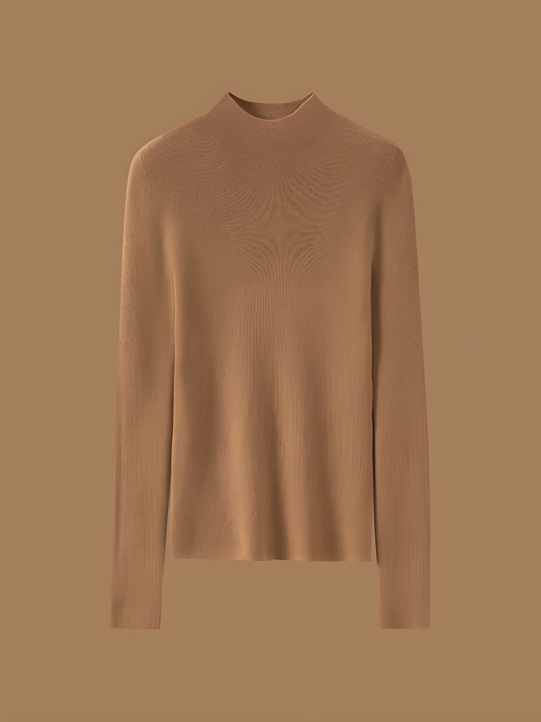 Walnut (mock neck, thick)