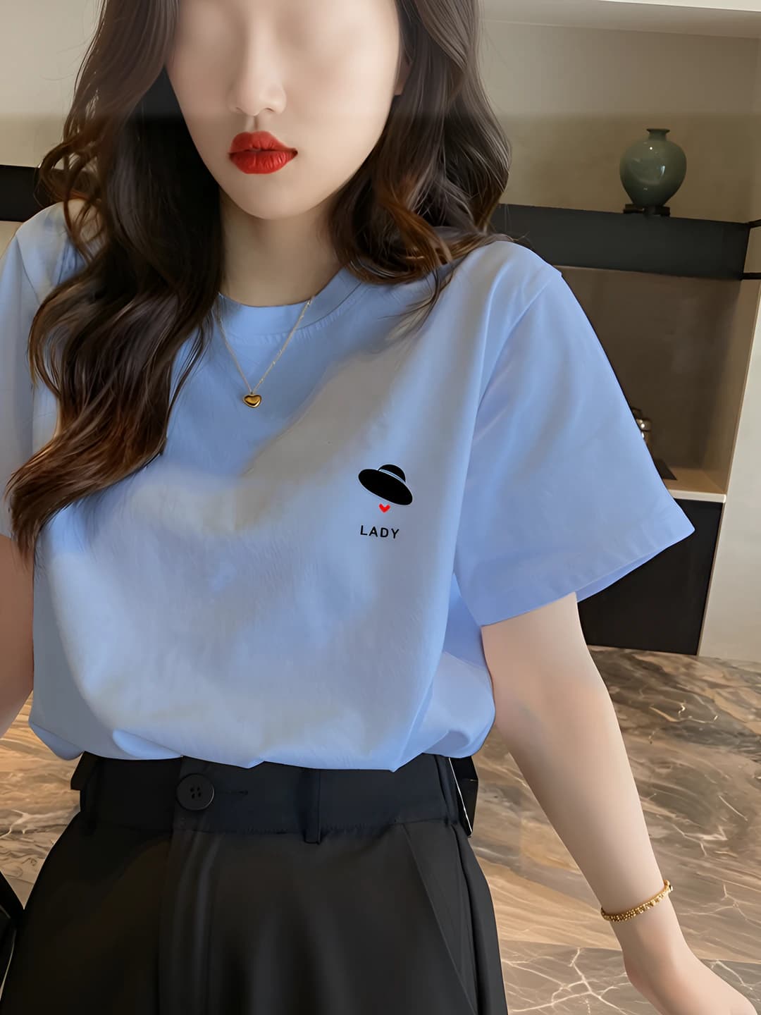 Blue—Love Hat