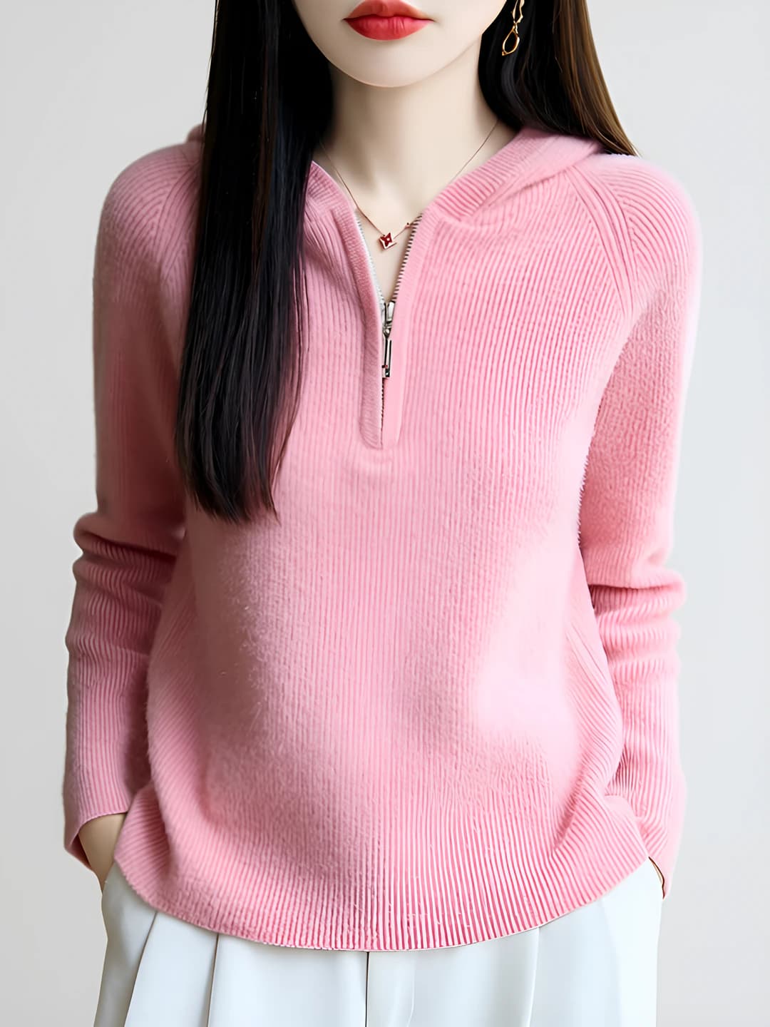 0.5" thin strap, pink, 1 pc