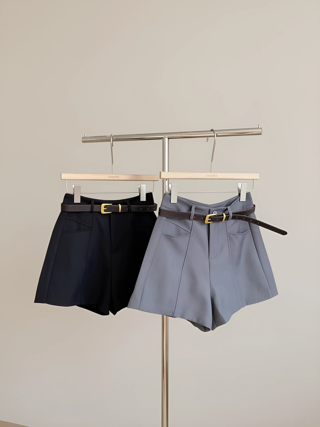 Women's summer Korean style slimming A-line casual shorts