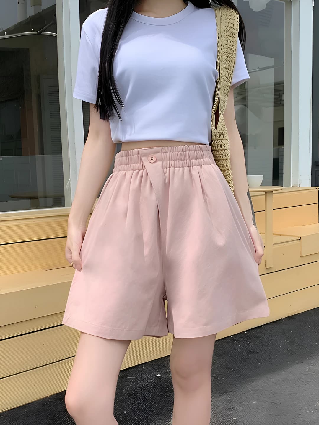 0.5" thin strap, pink, 1 pc
