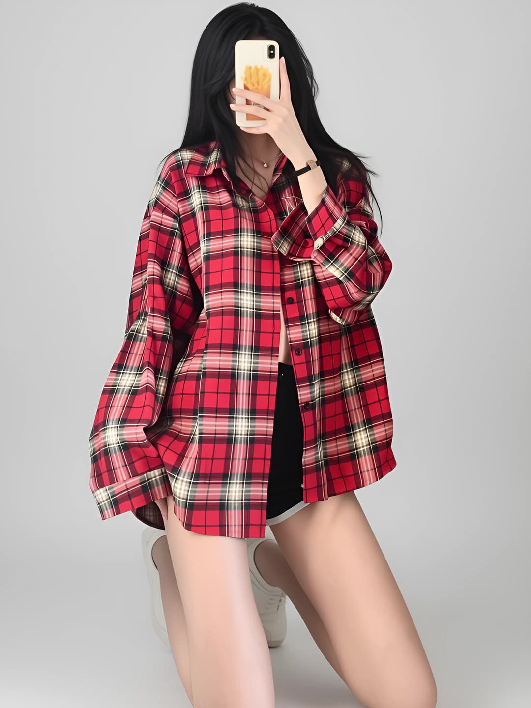 Red plaid