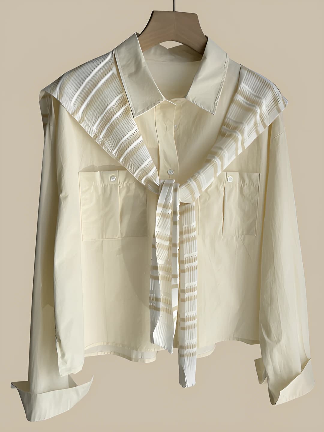 Apricot+Apricot stripe