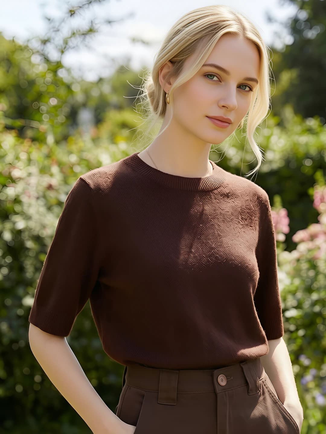 Brown