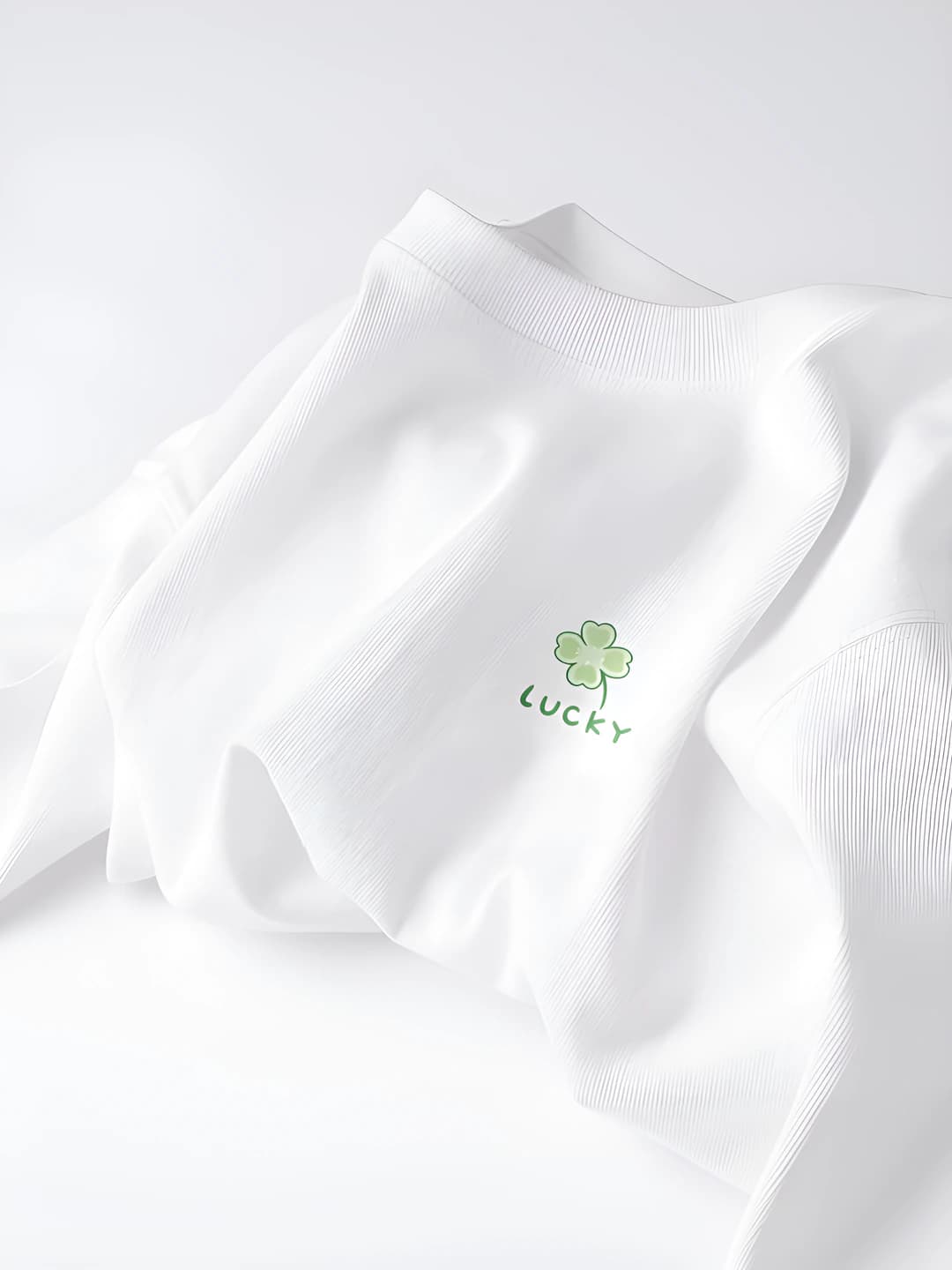 Women's pure cotton short sleeve t-shirt, crew neck, loose fit, summer, preppy style
