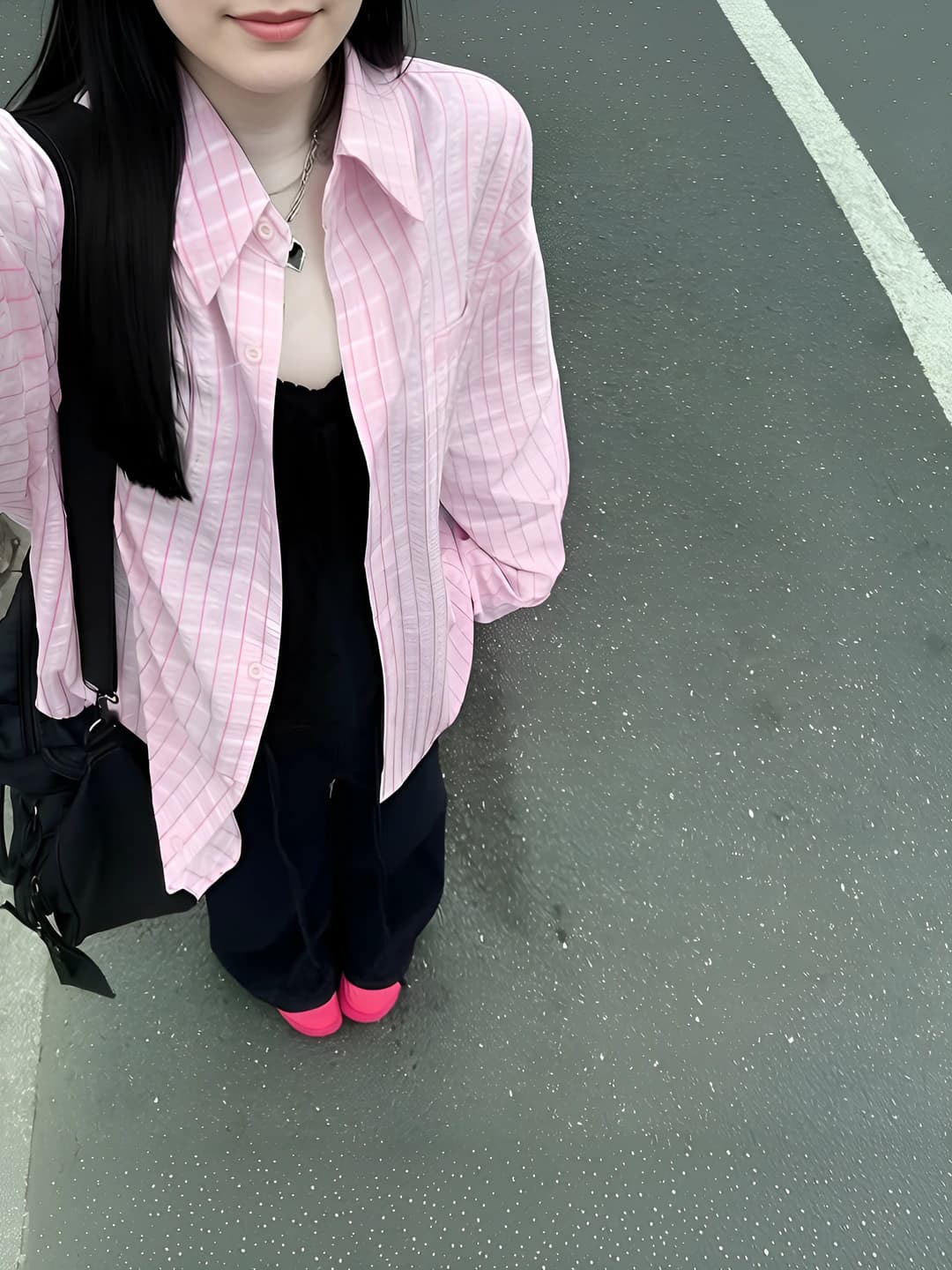 0.5'' ingichka tasma, pushti, bitta