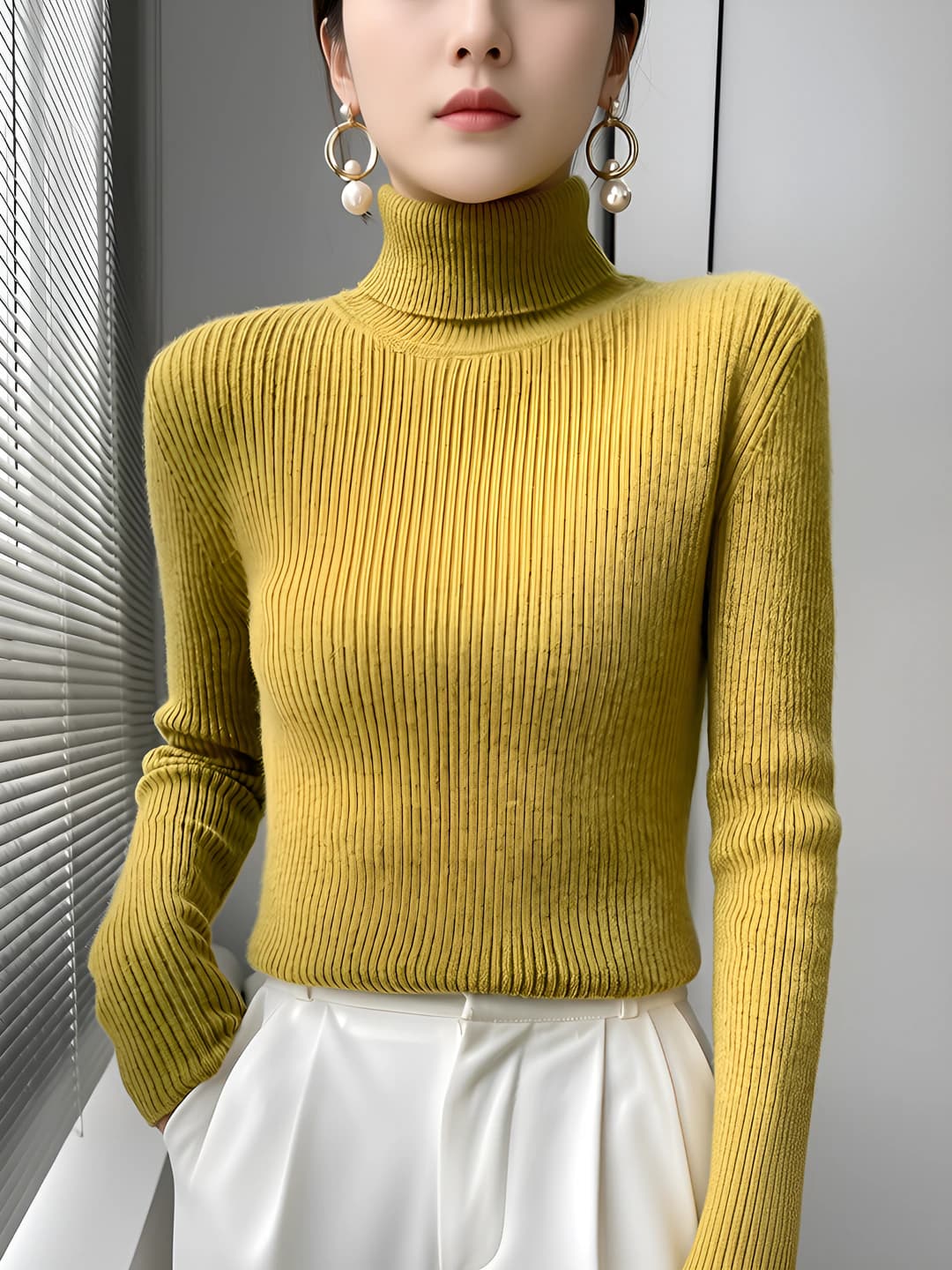 Mustard yellow