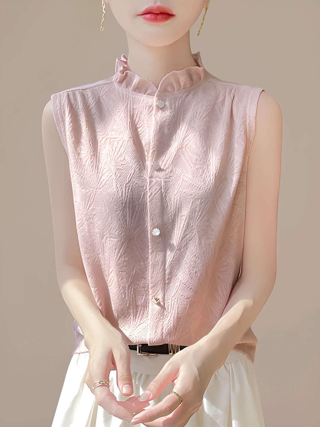 0.5" thin strap, pink, 1 pc