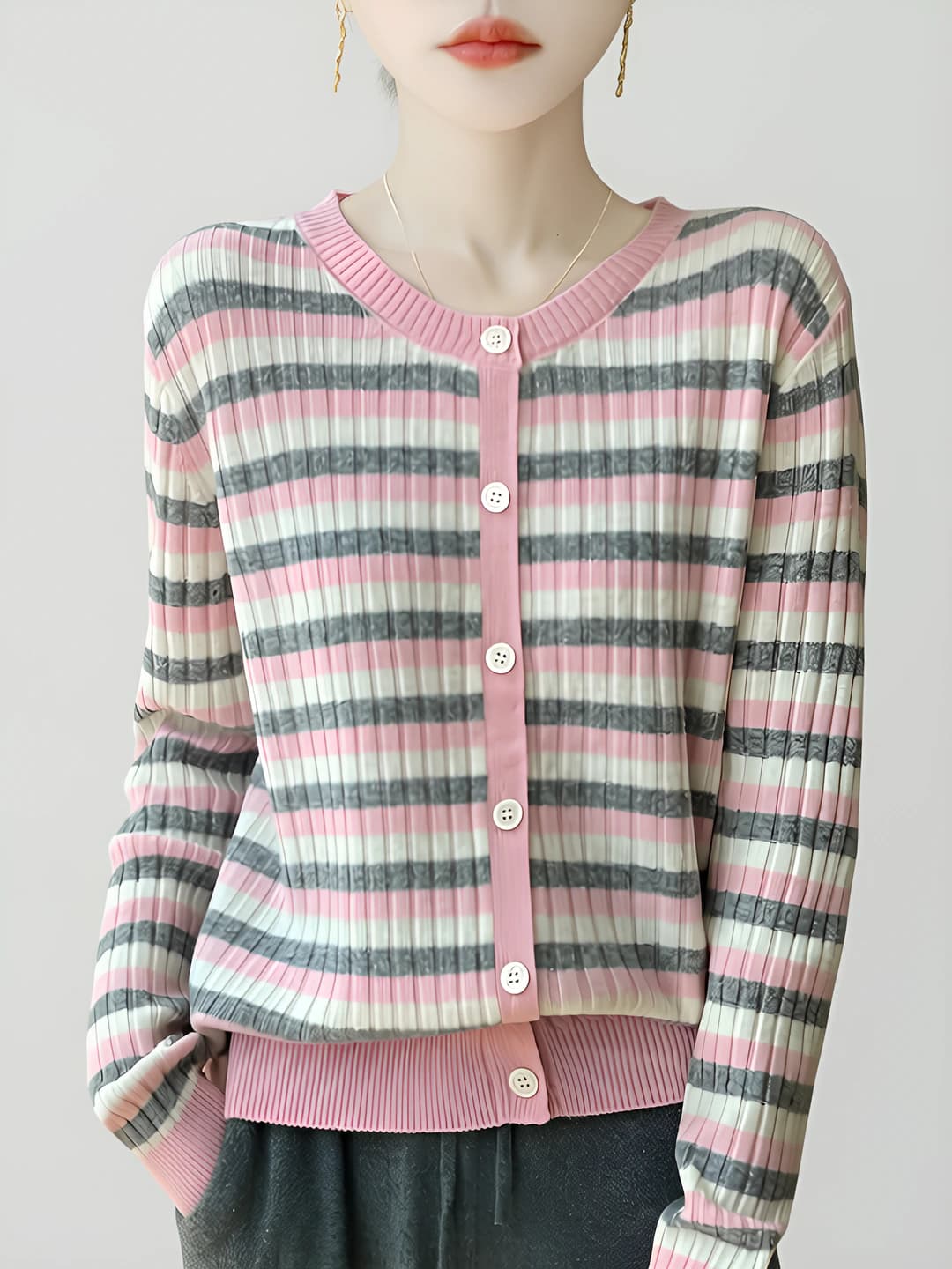 Pink stripes