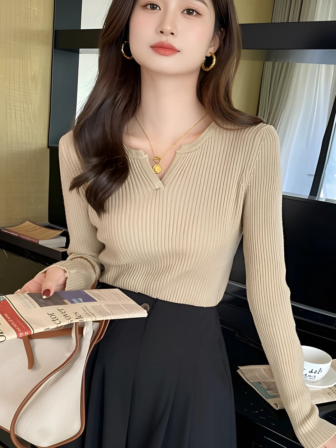Khaki skin