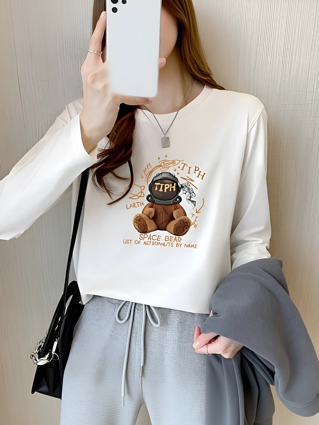Cartoon Bear White-230G