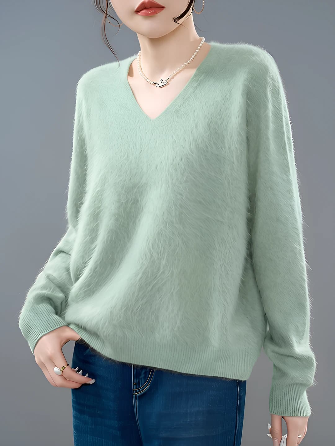 Celadon (V-neck)
