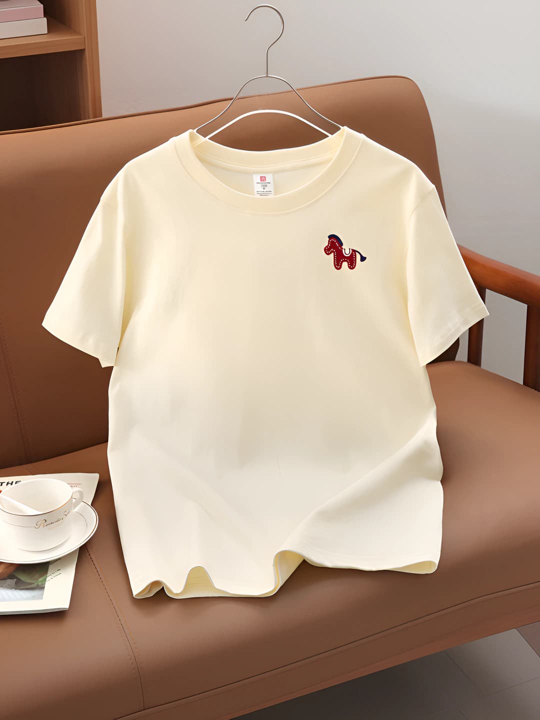 Little Pony Chest Logo [Beige]
