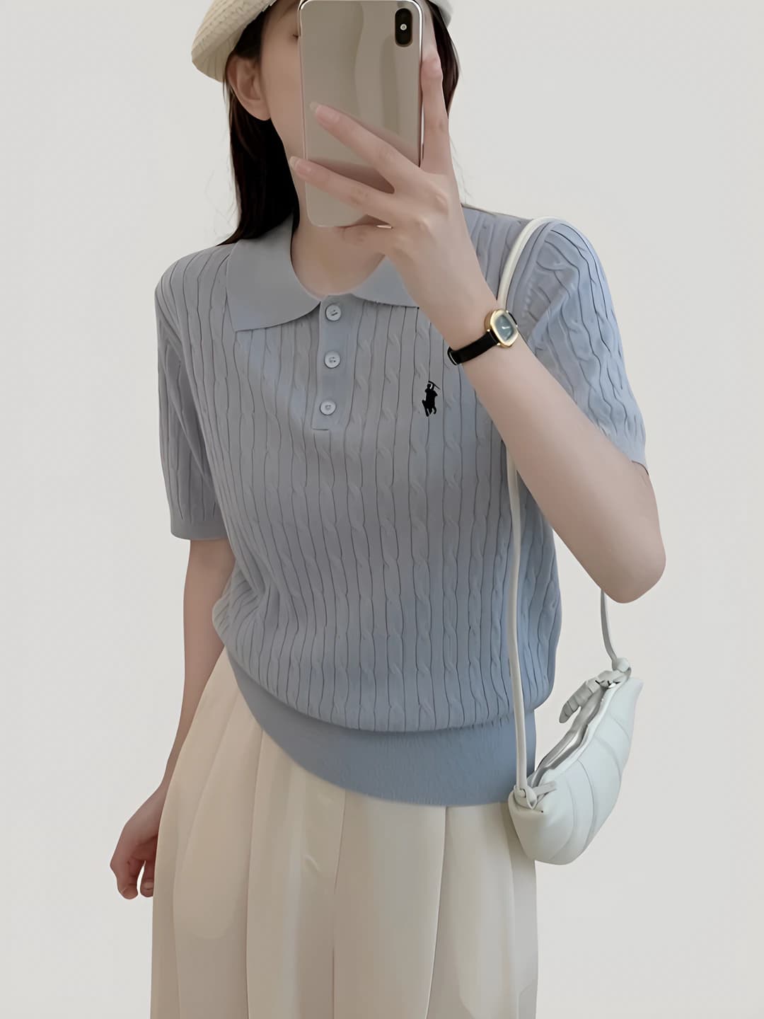 Light blue plaid