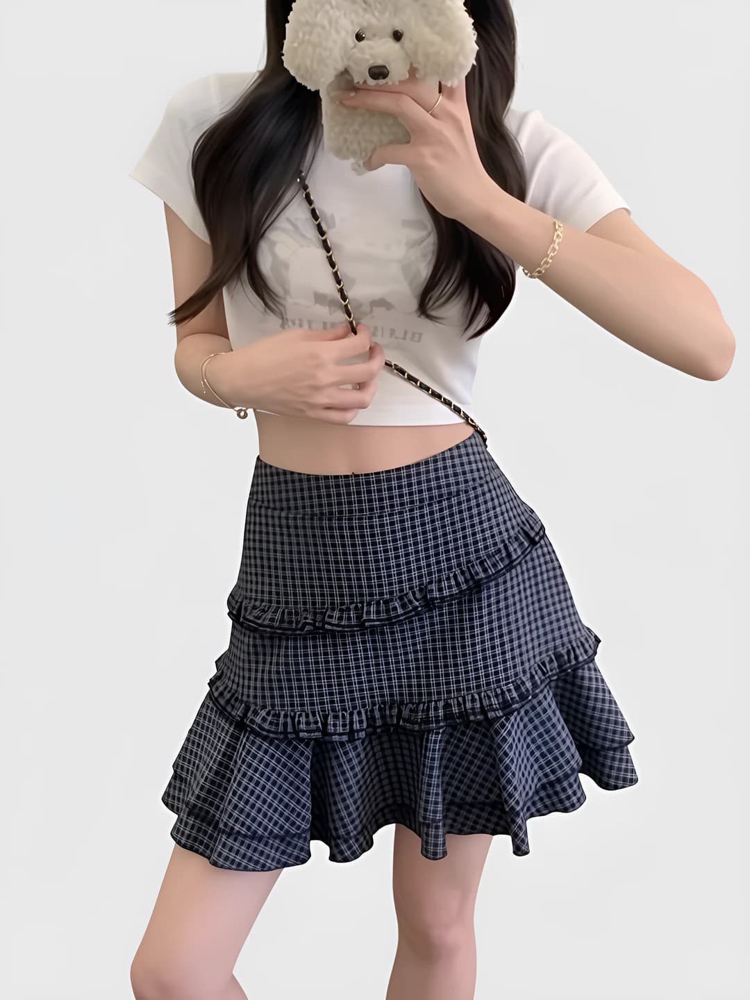 Grey-Blue Plaid