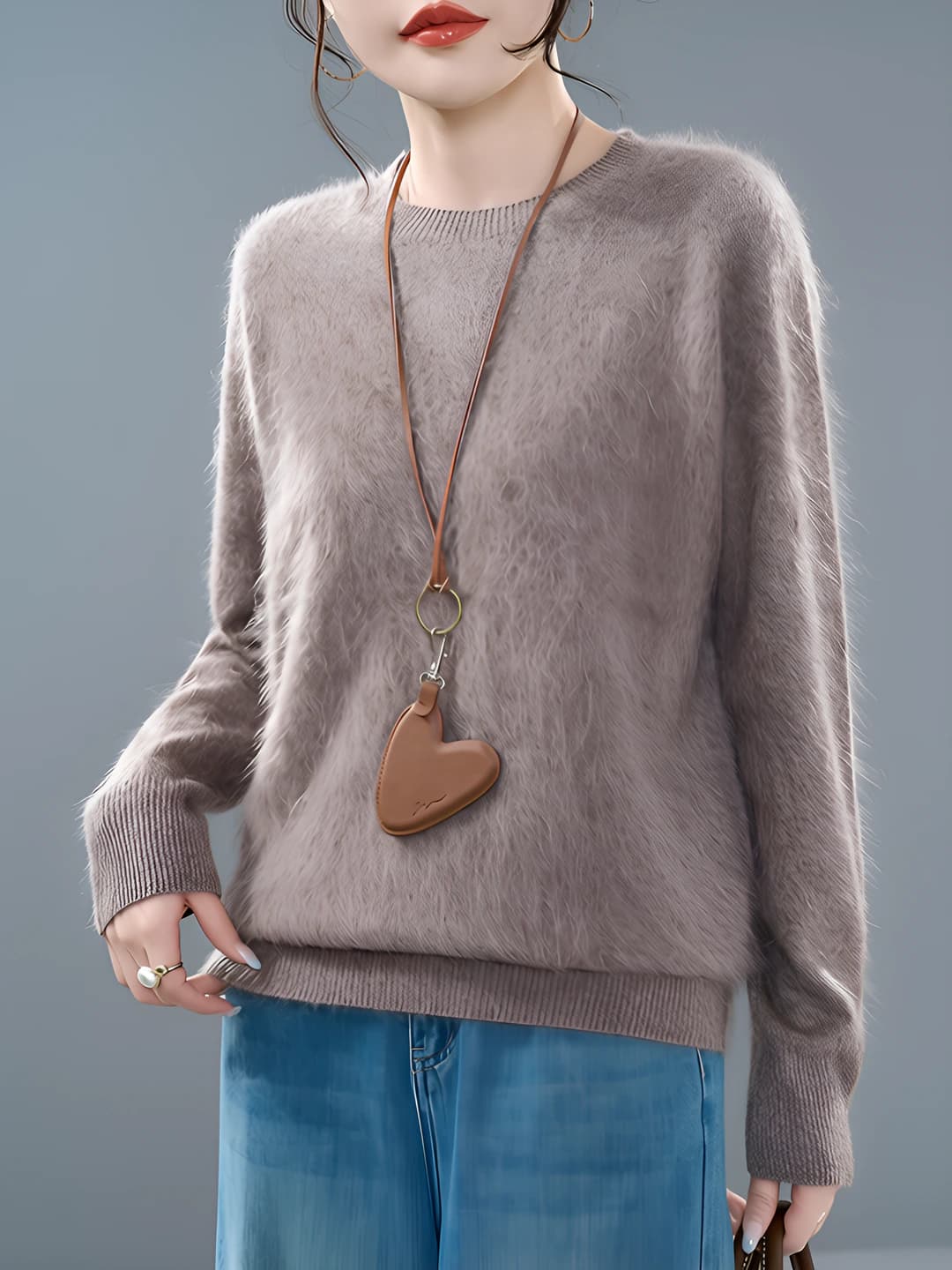 Walnut (Round Neck)