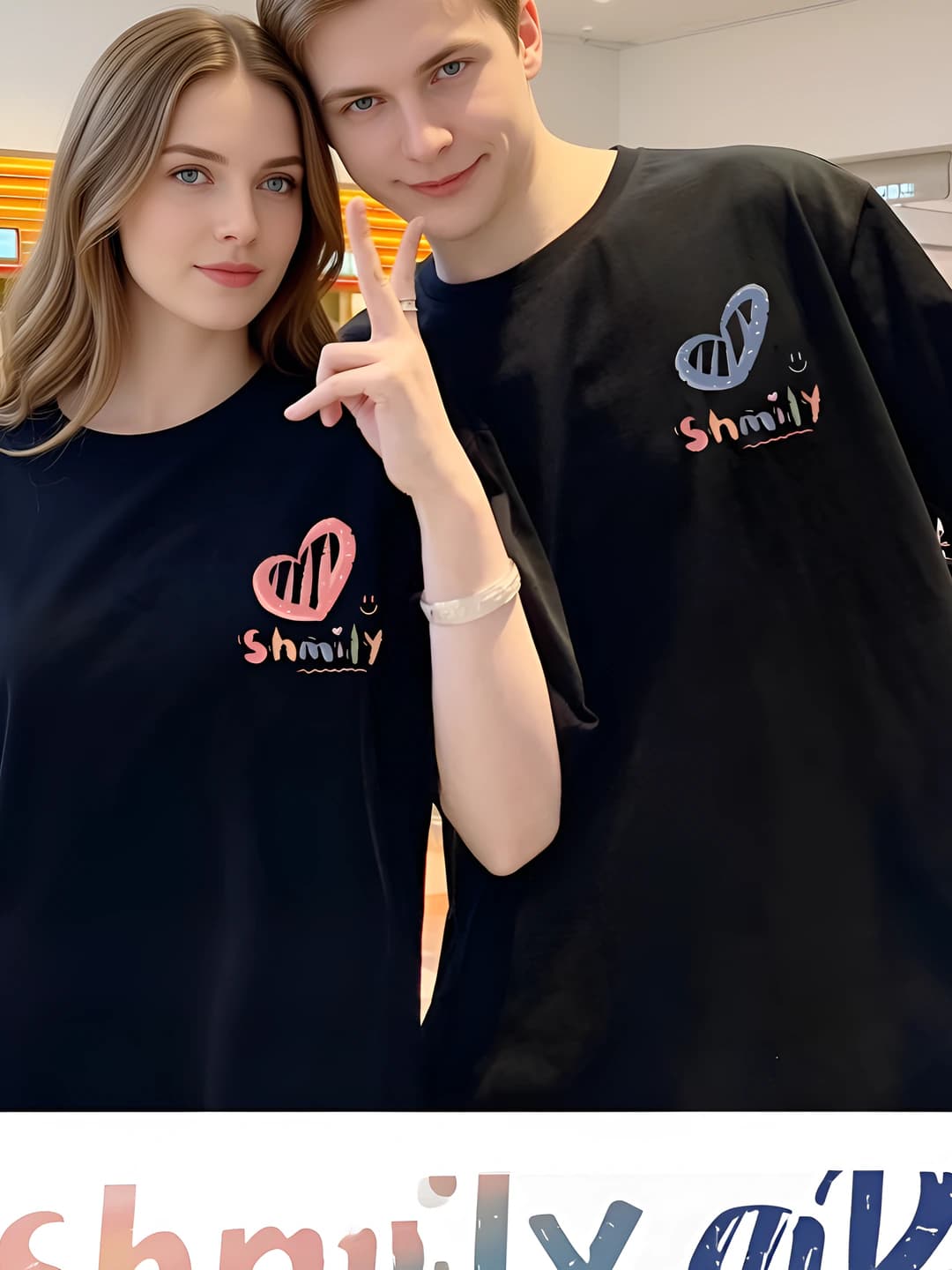 180g Pink Heart Black